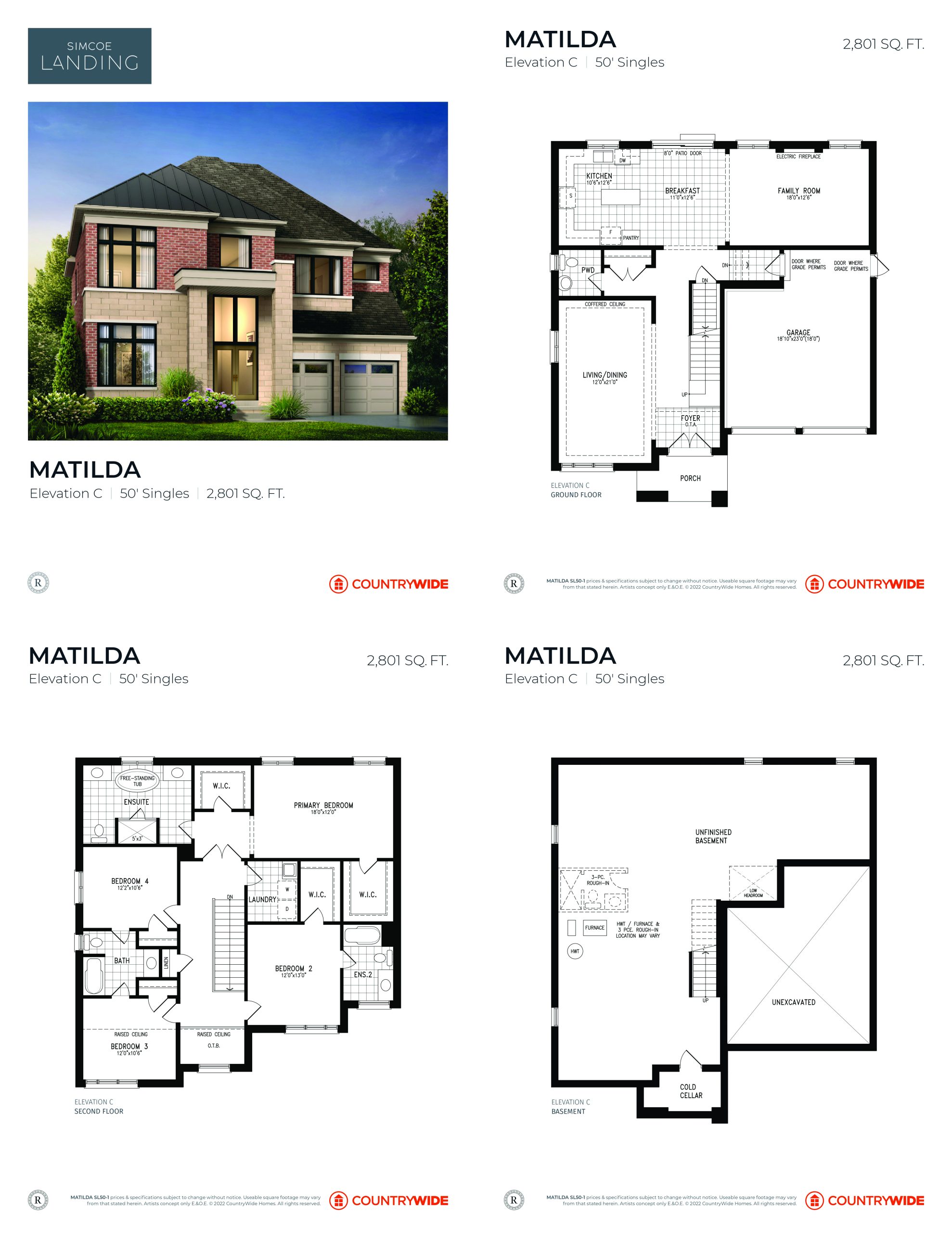 Matilda (Elevation C) floor plan