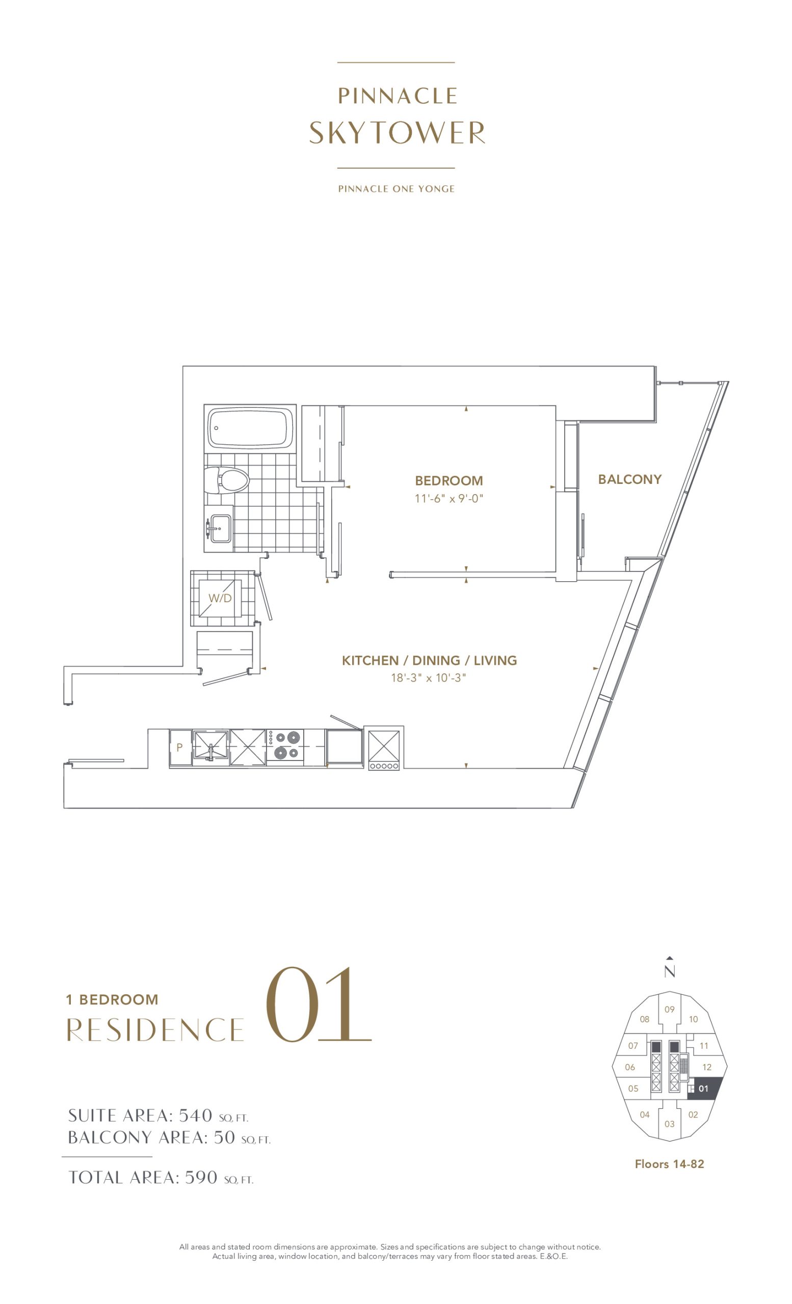 Residence 01 floor plan