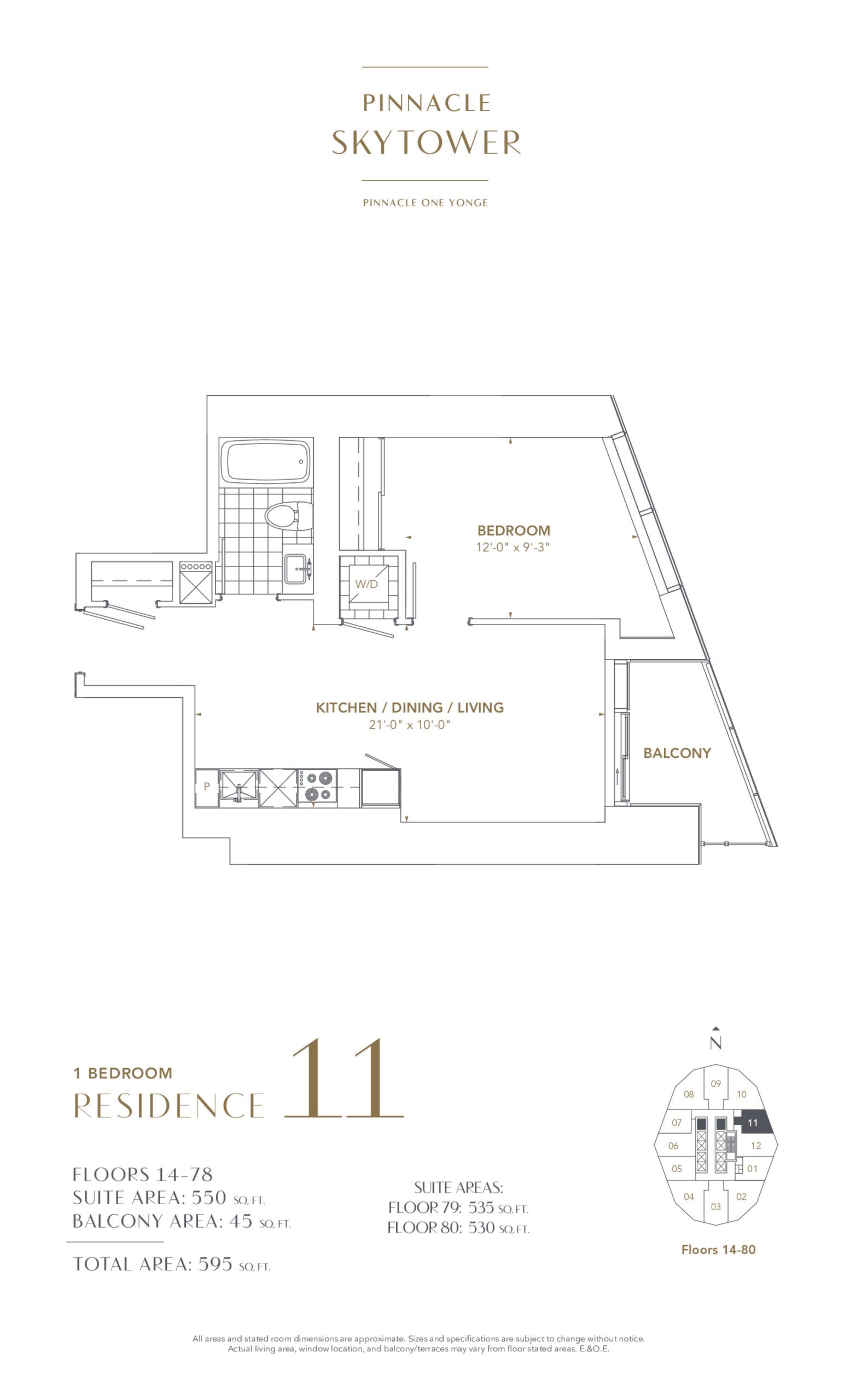 Residence 11 floor plan