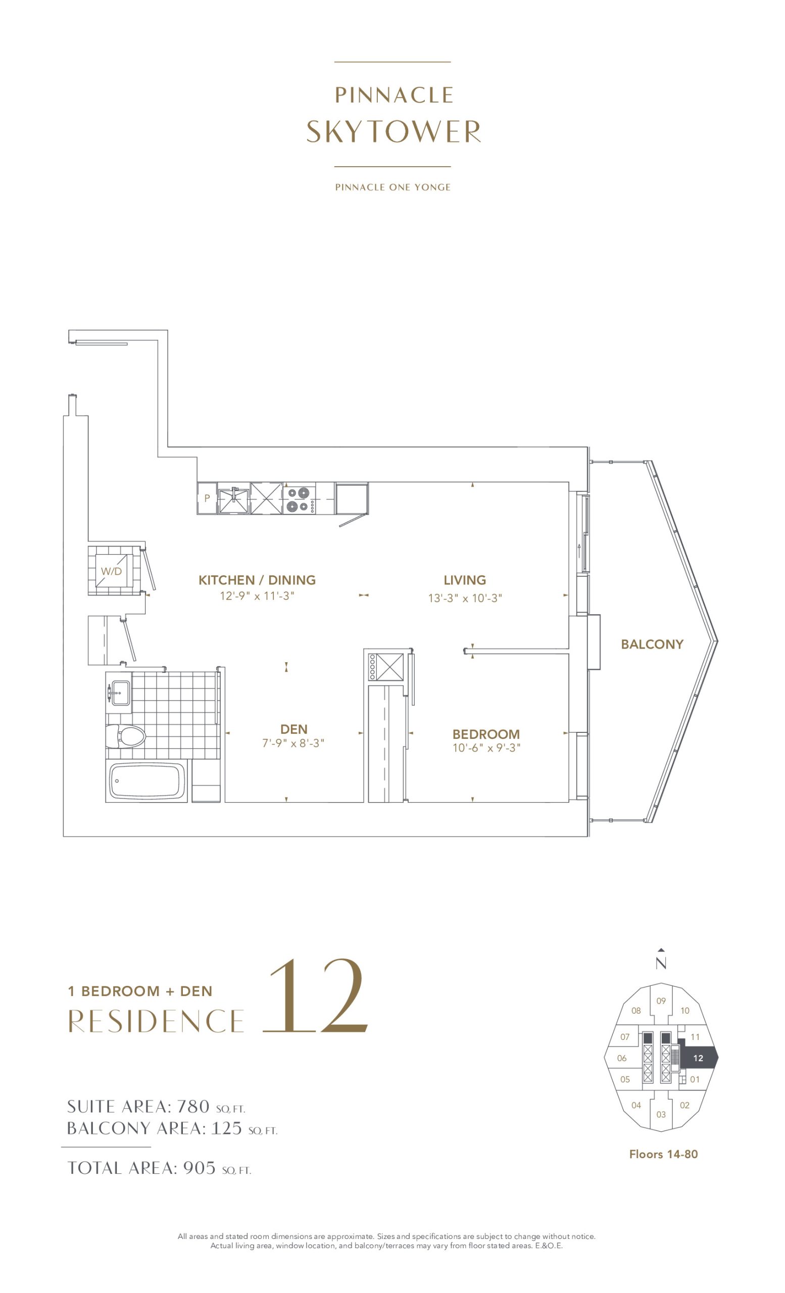 Residence 12 floor plan