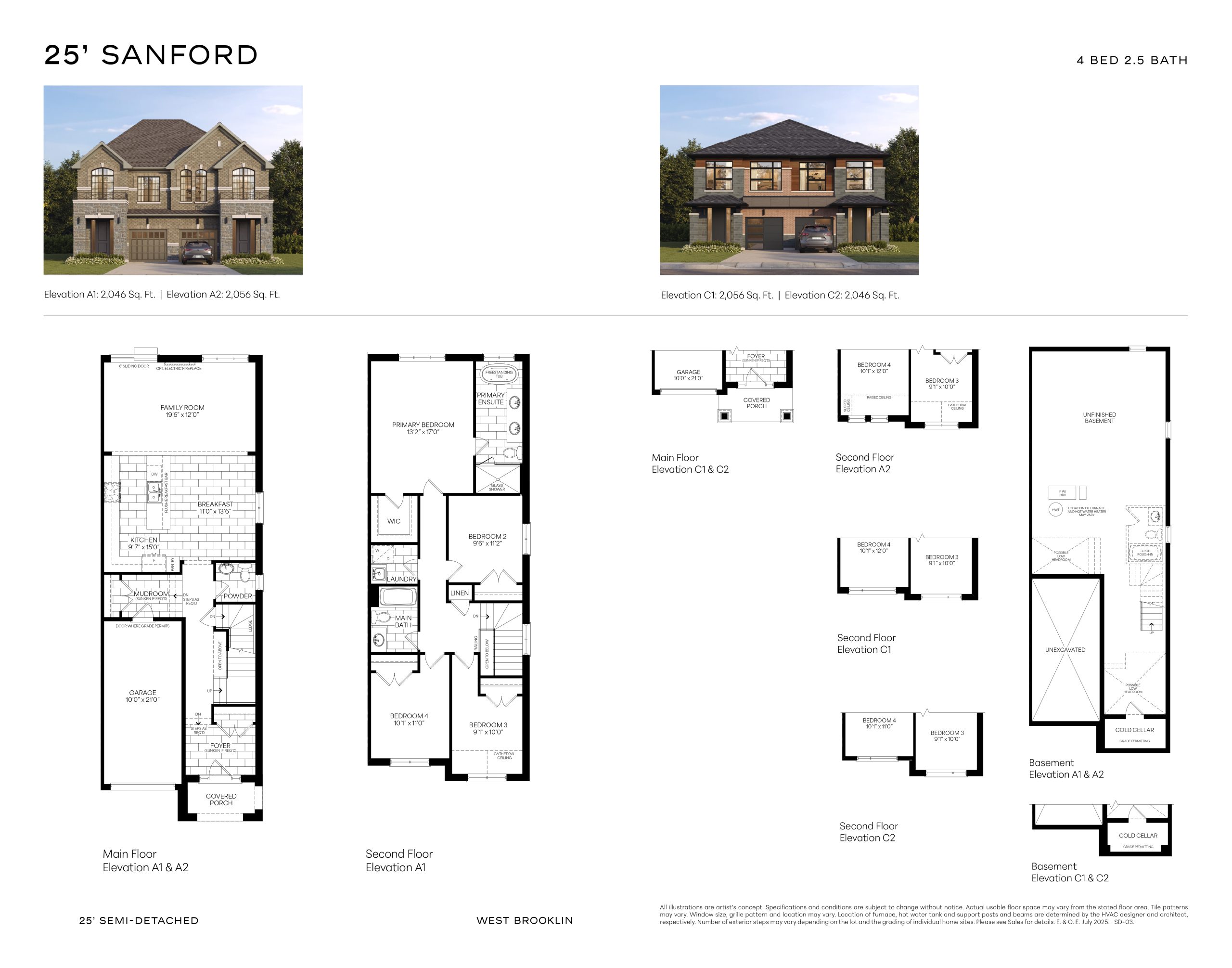 Sanford floor plan