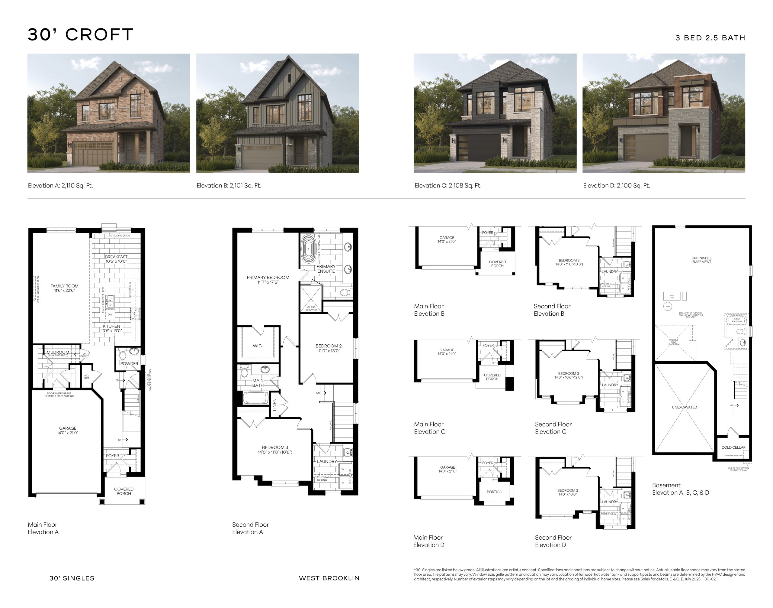 Croft floor plan