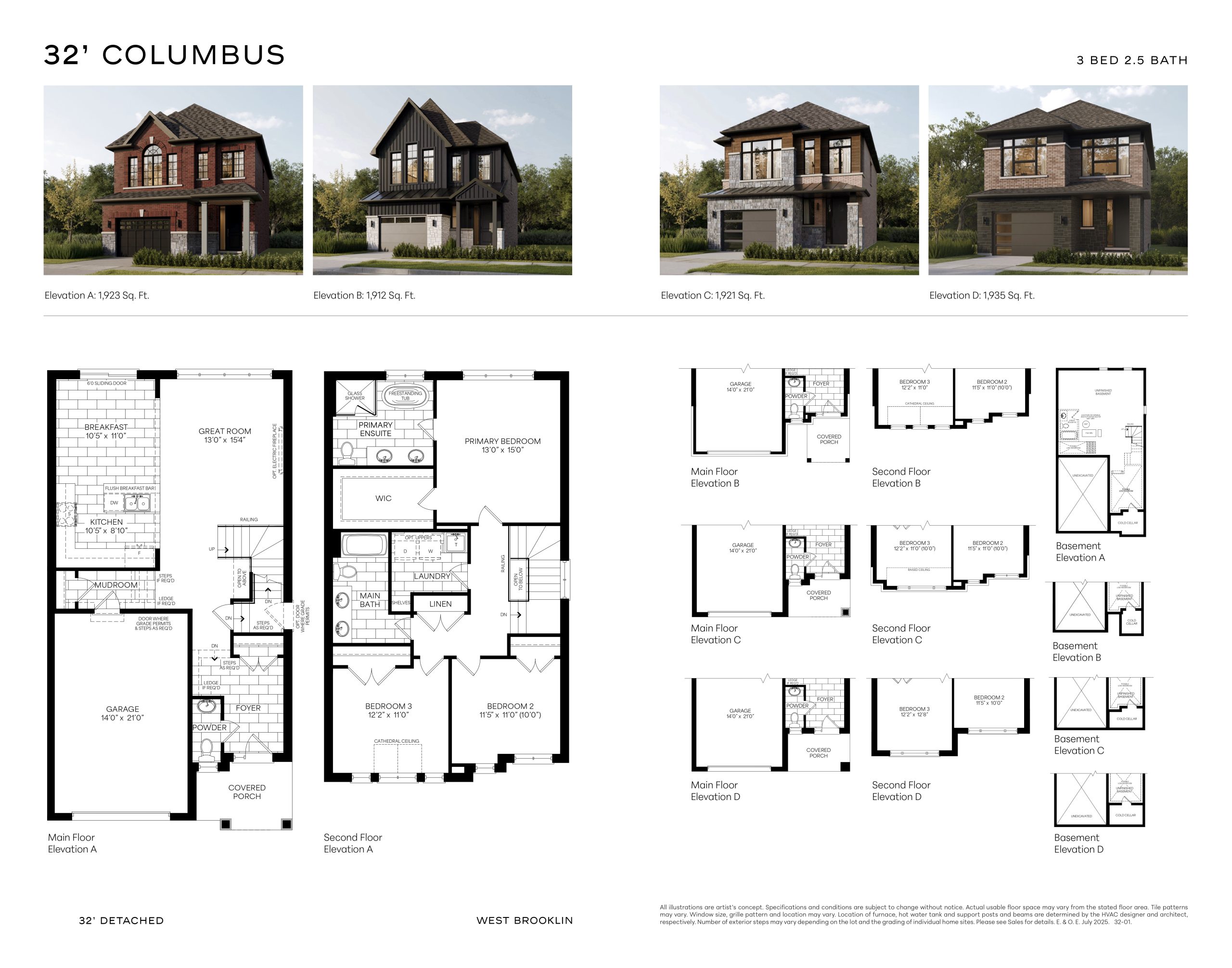Columbus floor plan