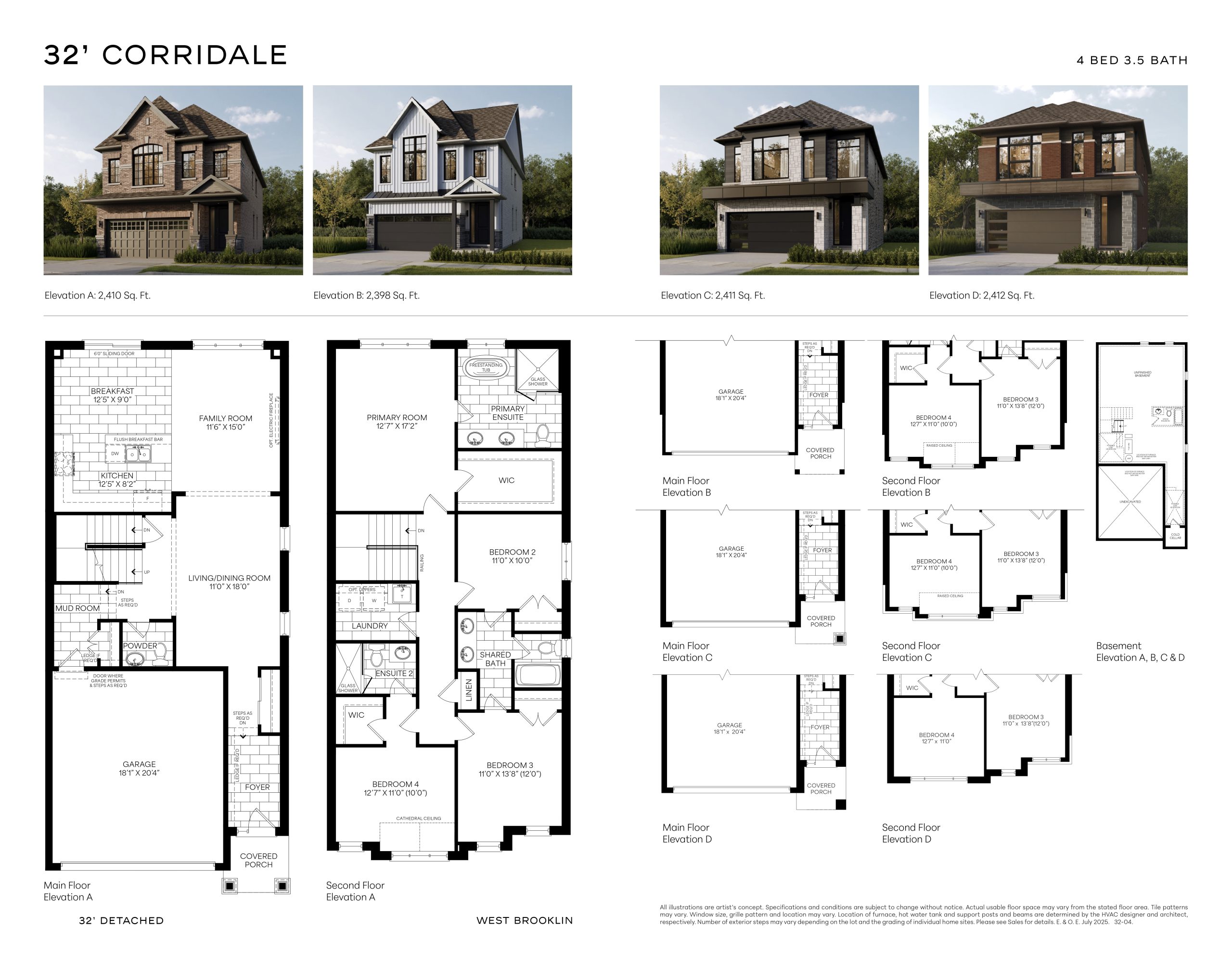 Corridale floor plan