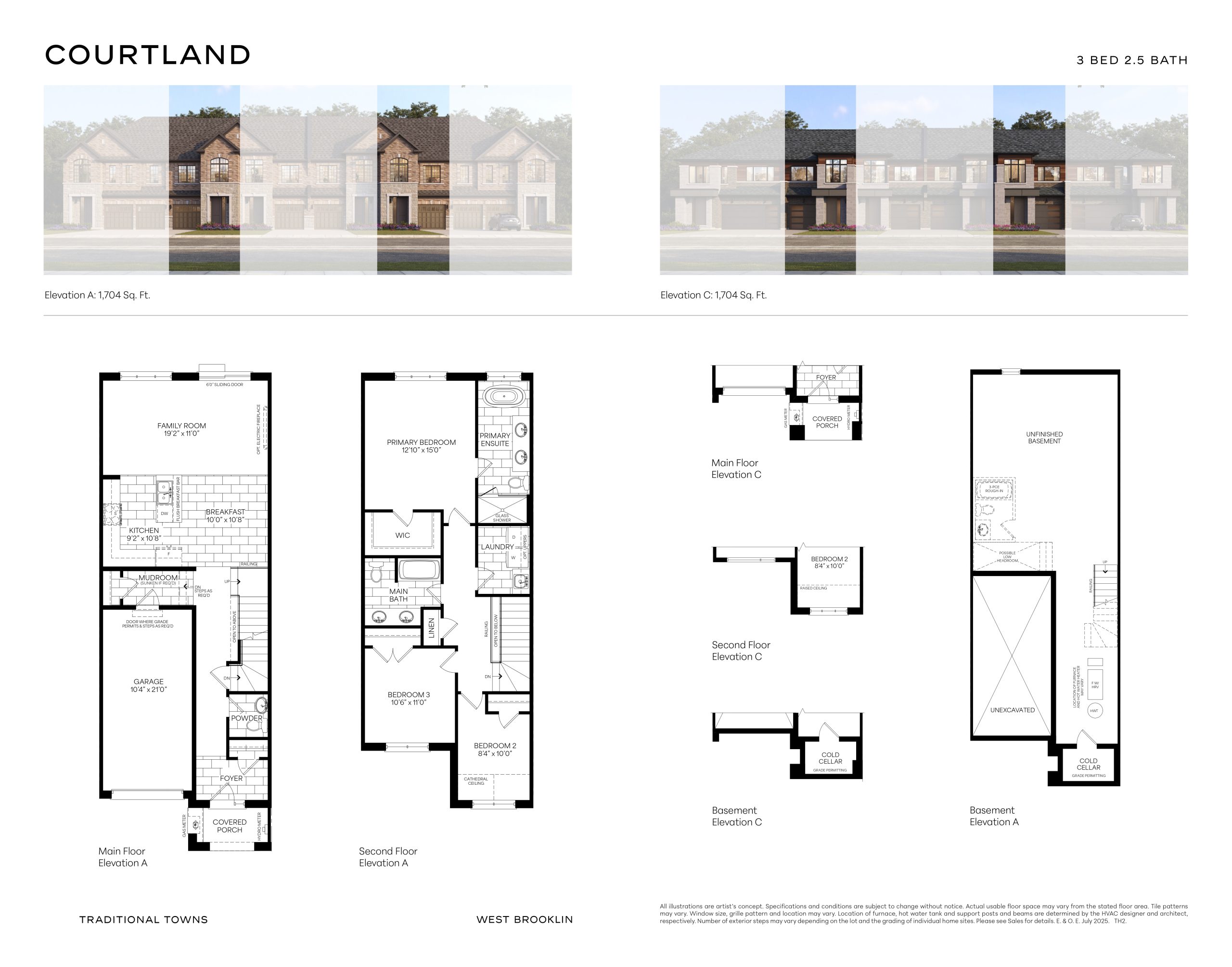Courtland floor plan