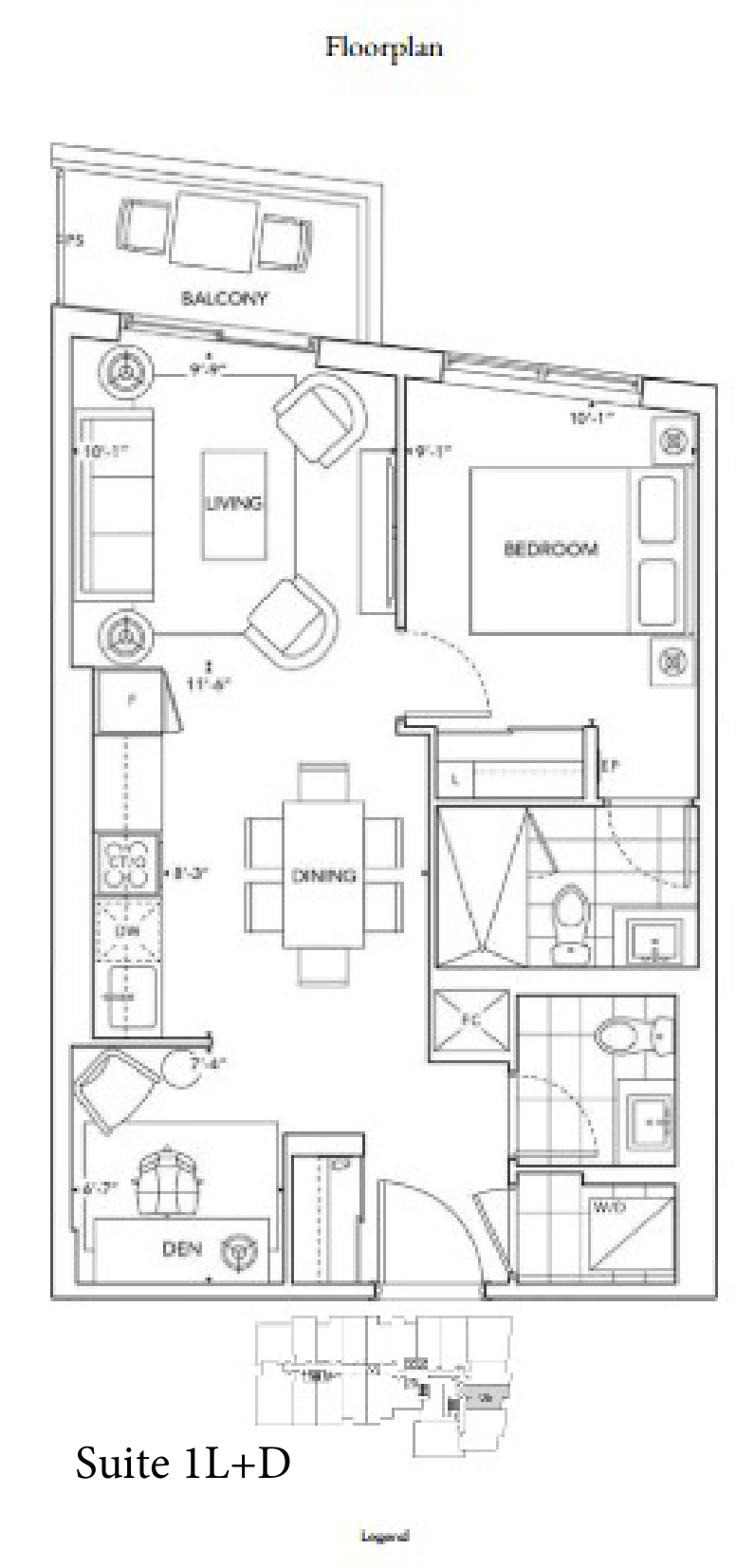 1L+D floor plan