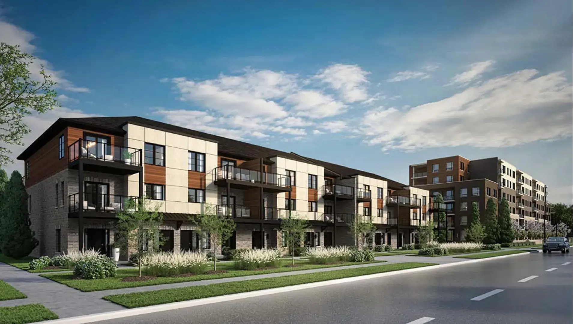 Argyle Village in Guelph — rendering 3