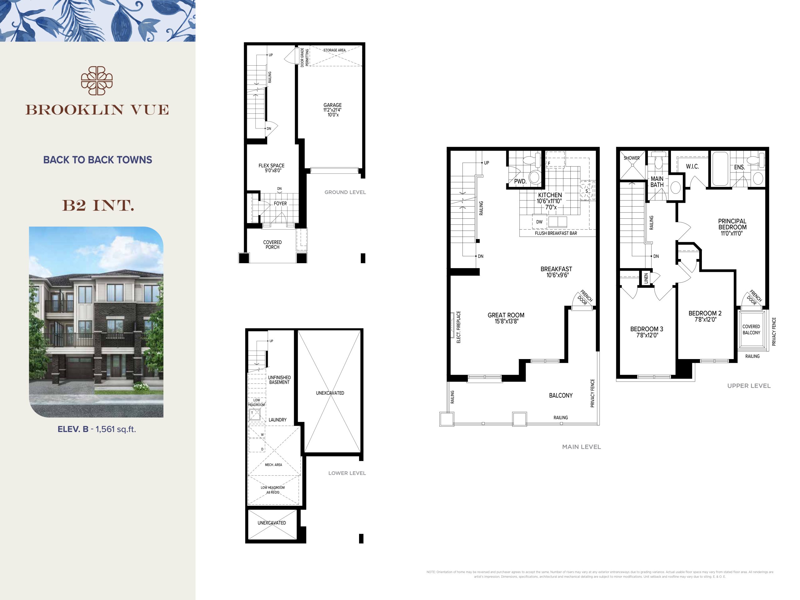 B2 Int. floor plan