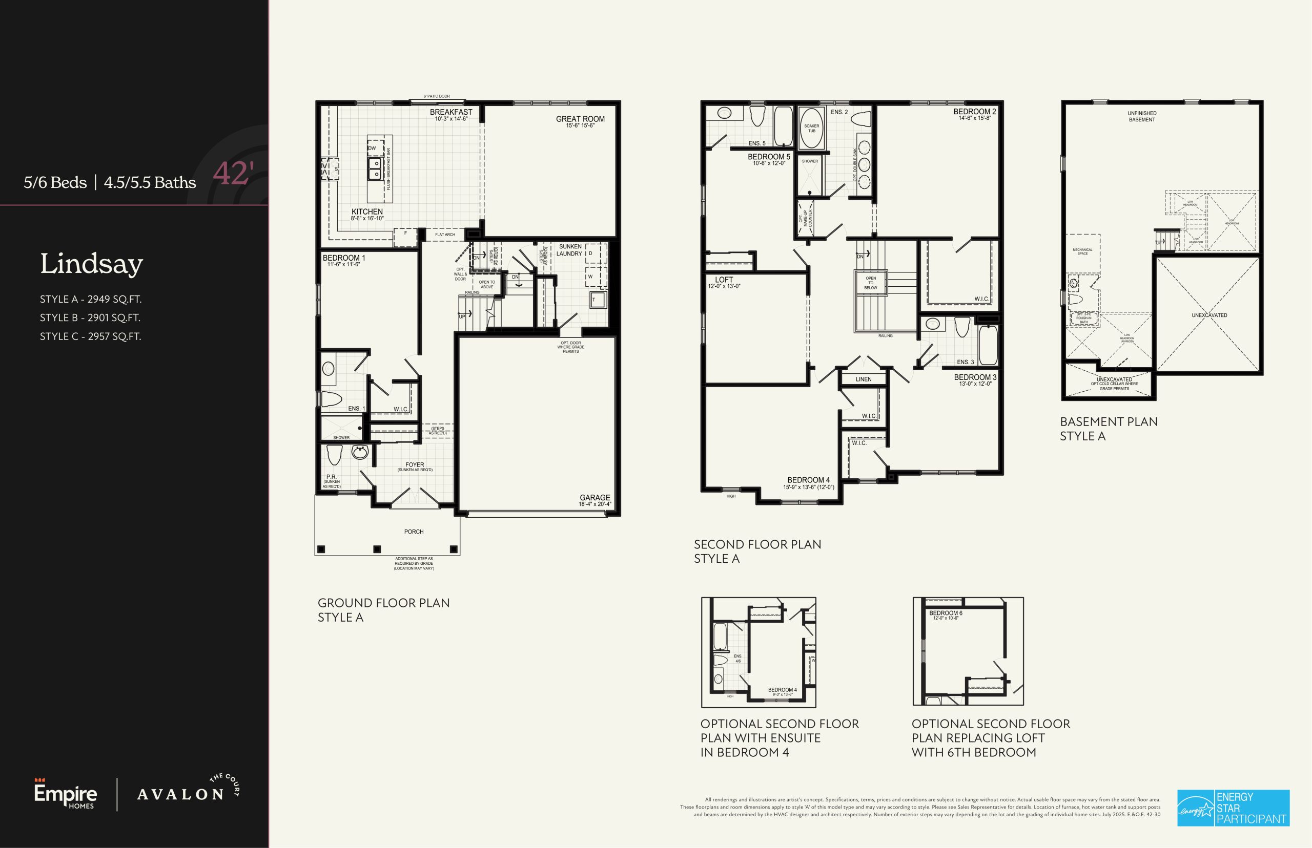 Lindsay floor plan