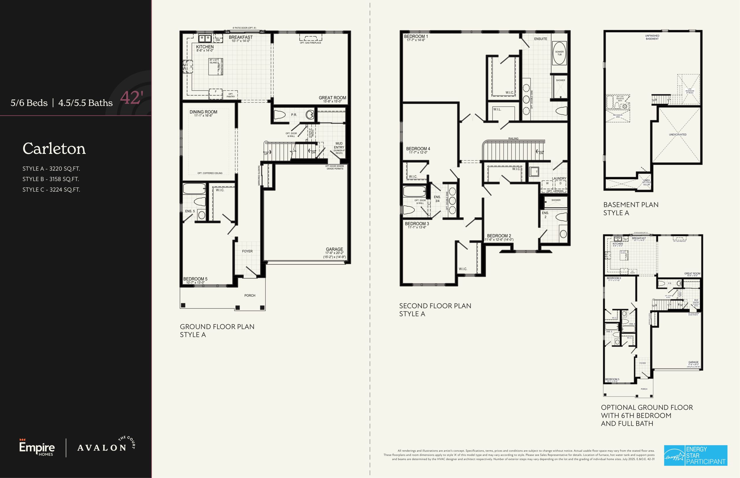 Carleton floor plan