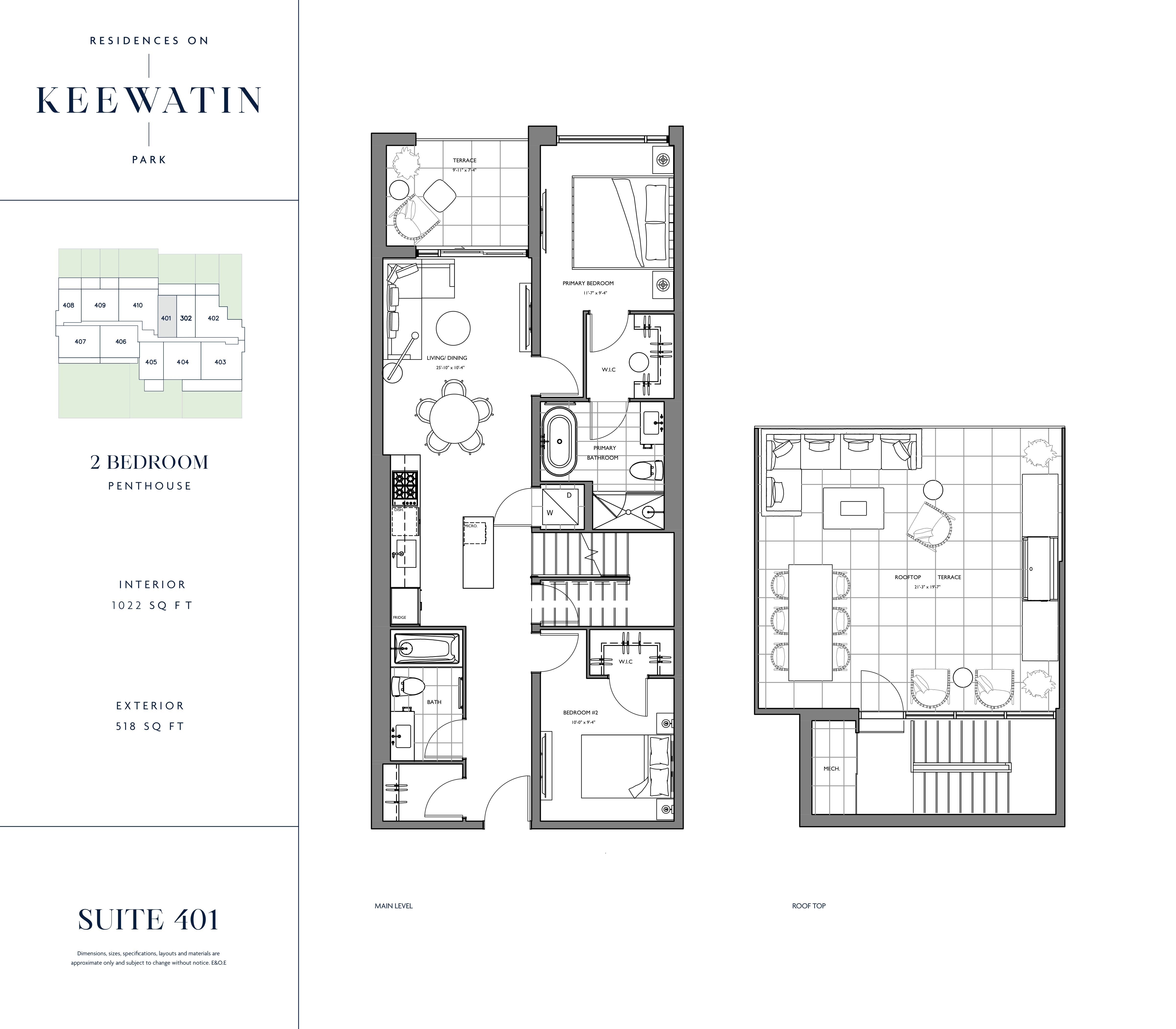 Suite 401 floor plan