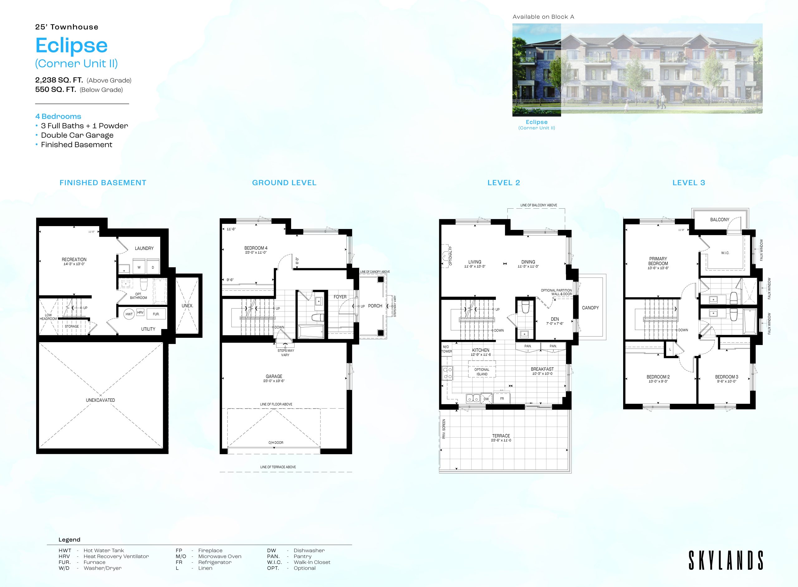 Eclipse (Corner Unit II) floor plan