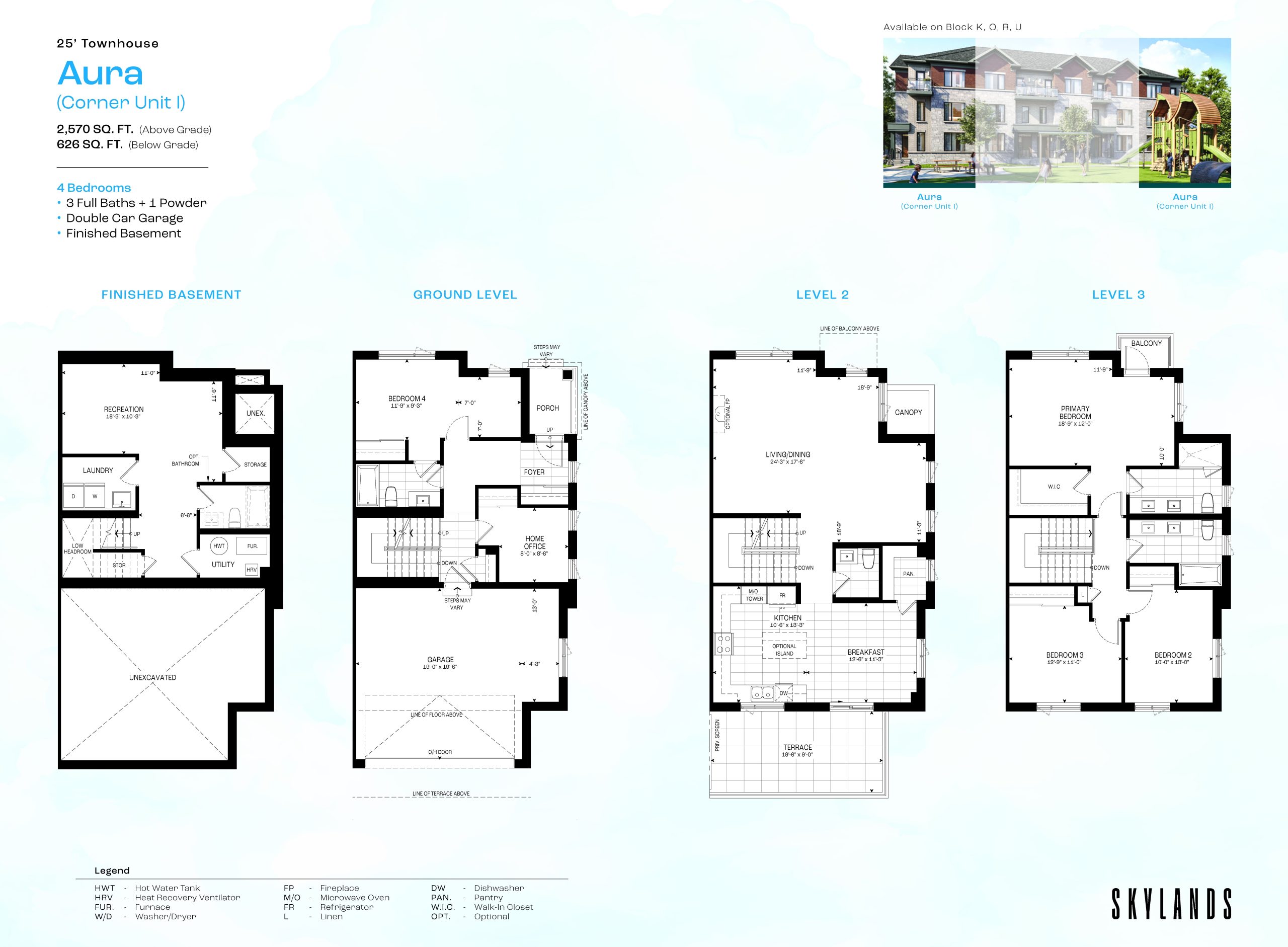 Aura (Corner Unit I) floor plan