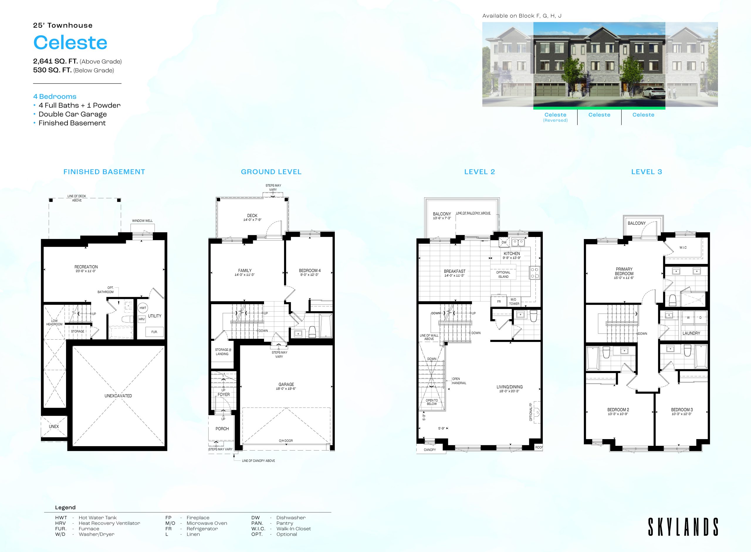 Celeste floor plan