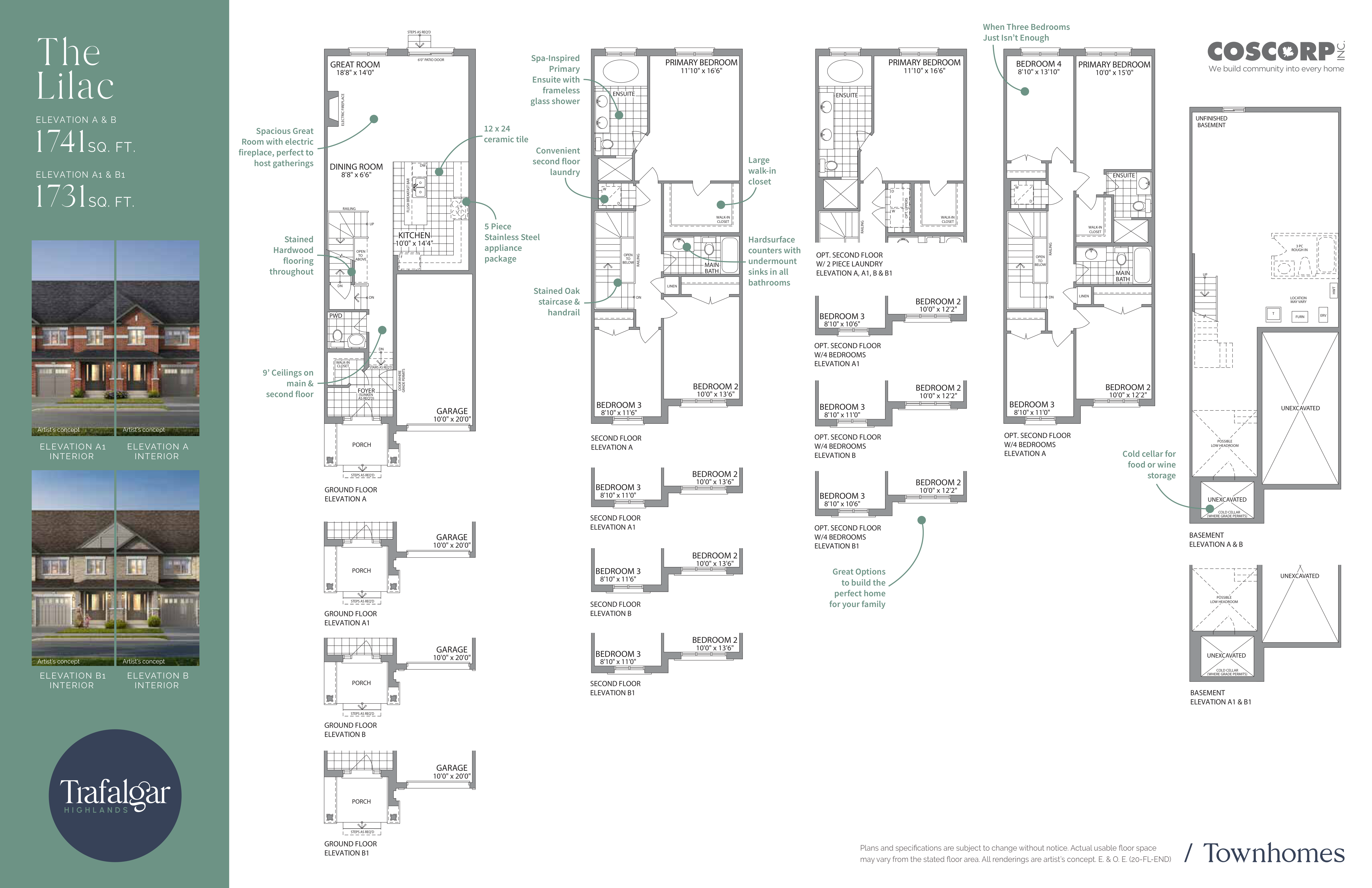 The Lilac floor plan