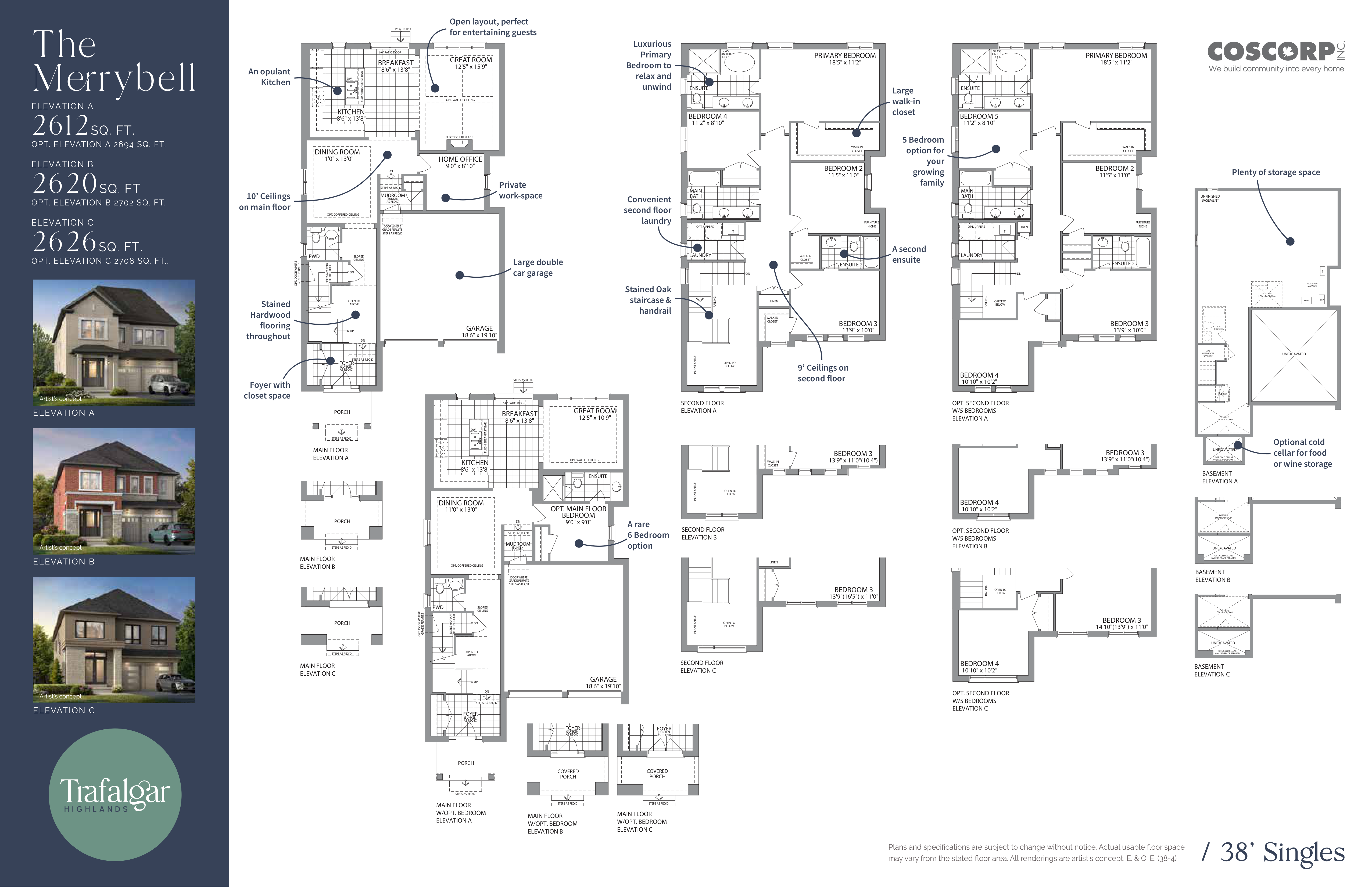 The Merrybell floor plan