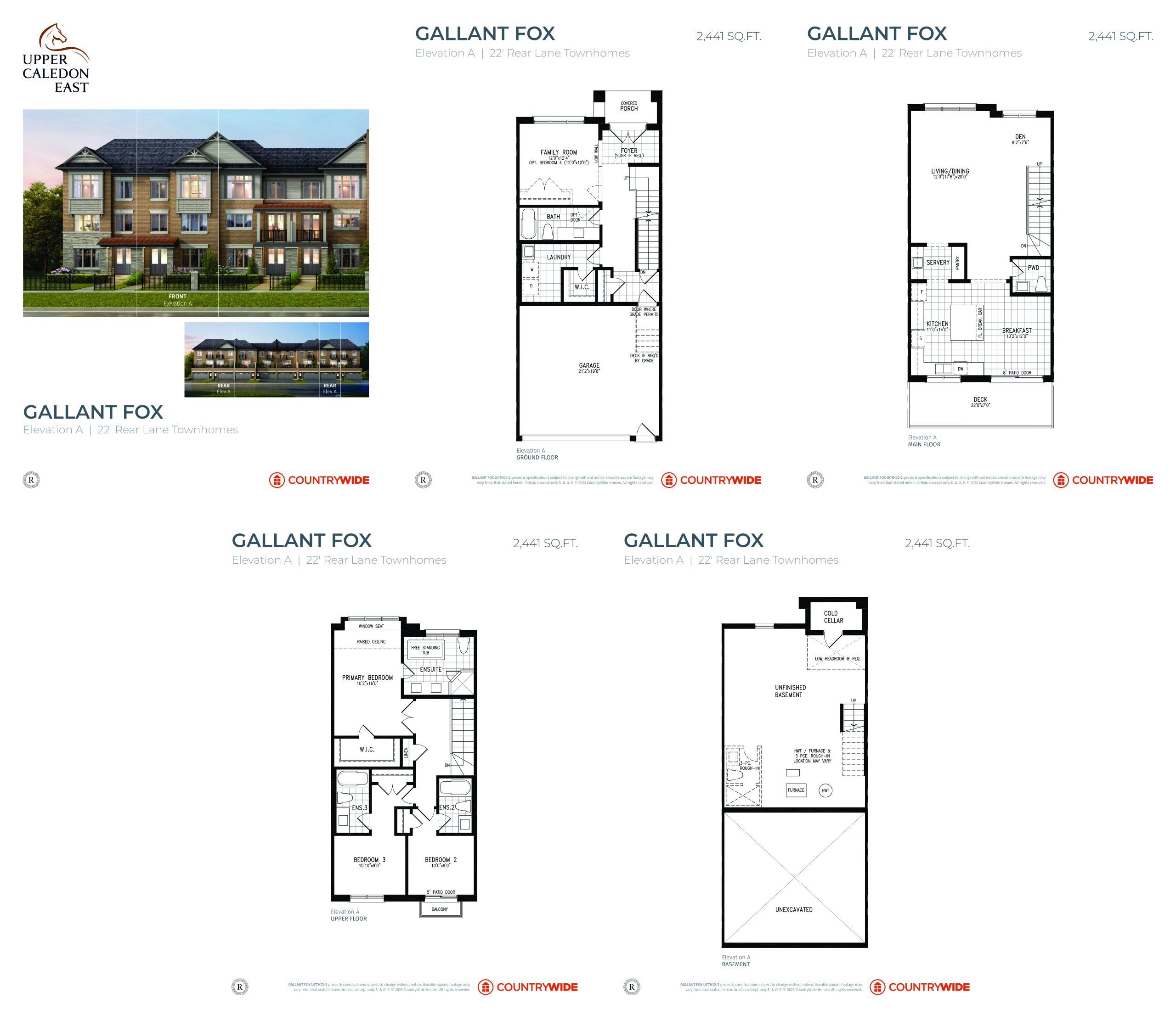 Gallant Fox (Elevation A) plan preview