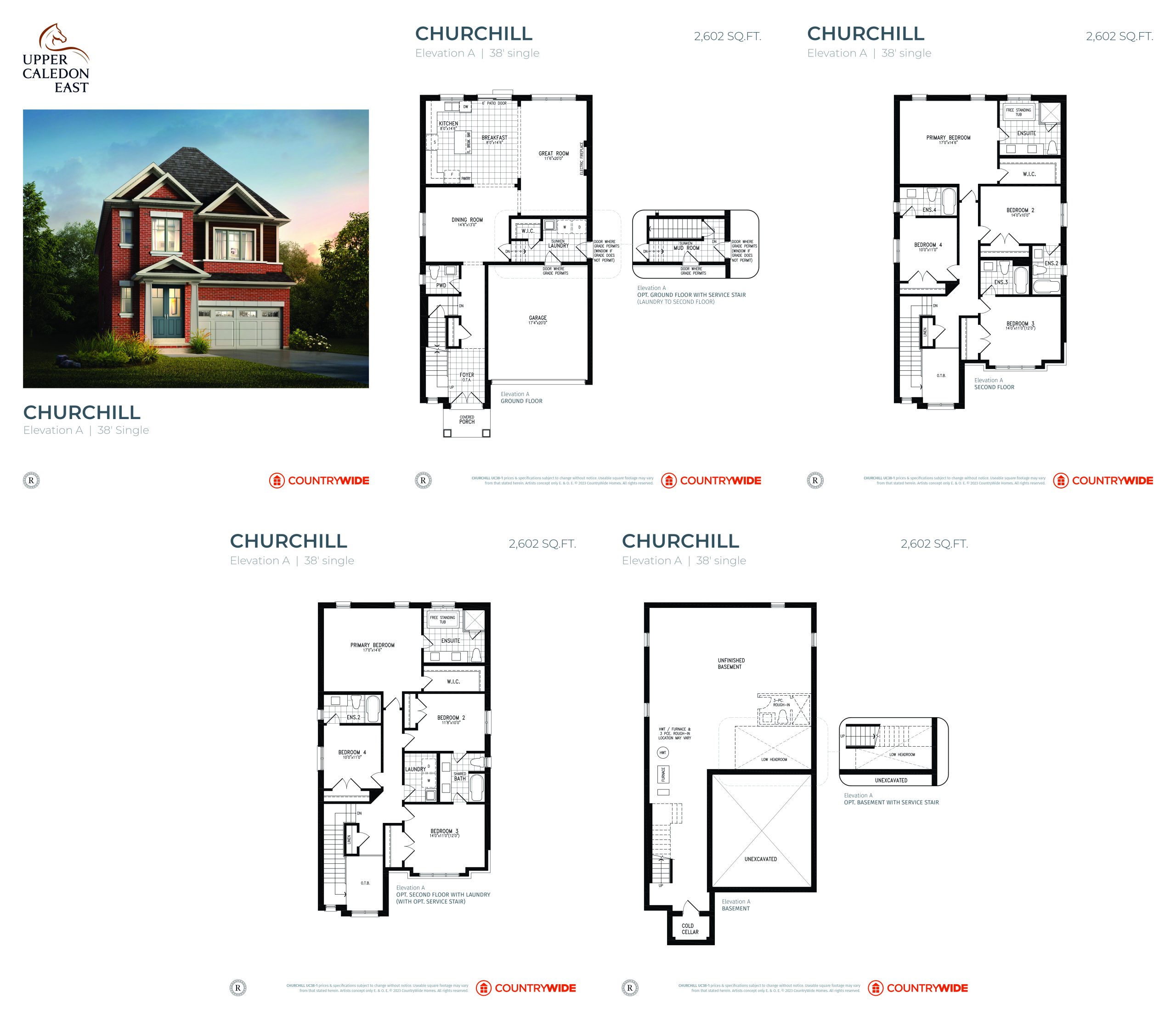 Churchill (Elevation A) plan preview