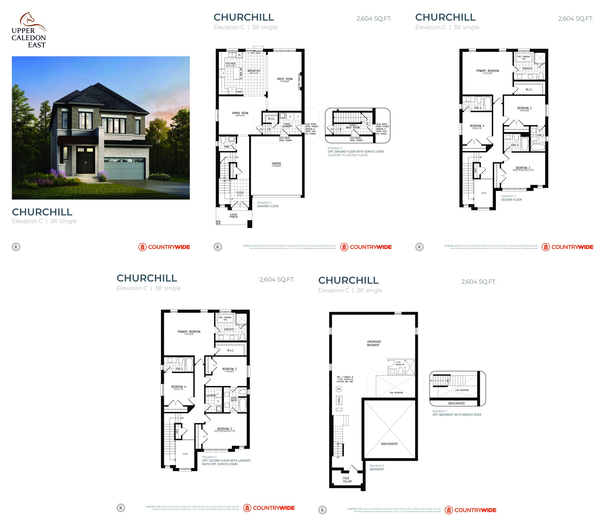 Churchill (Elevation C) plan preview