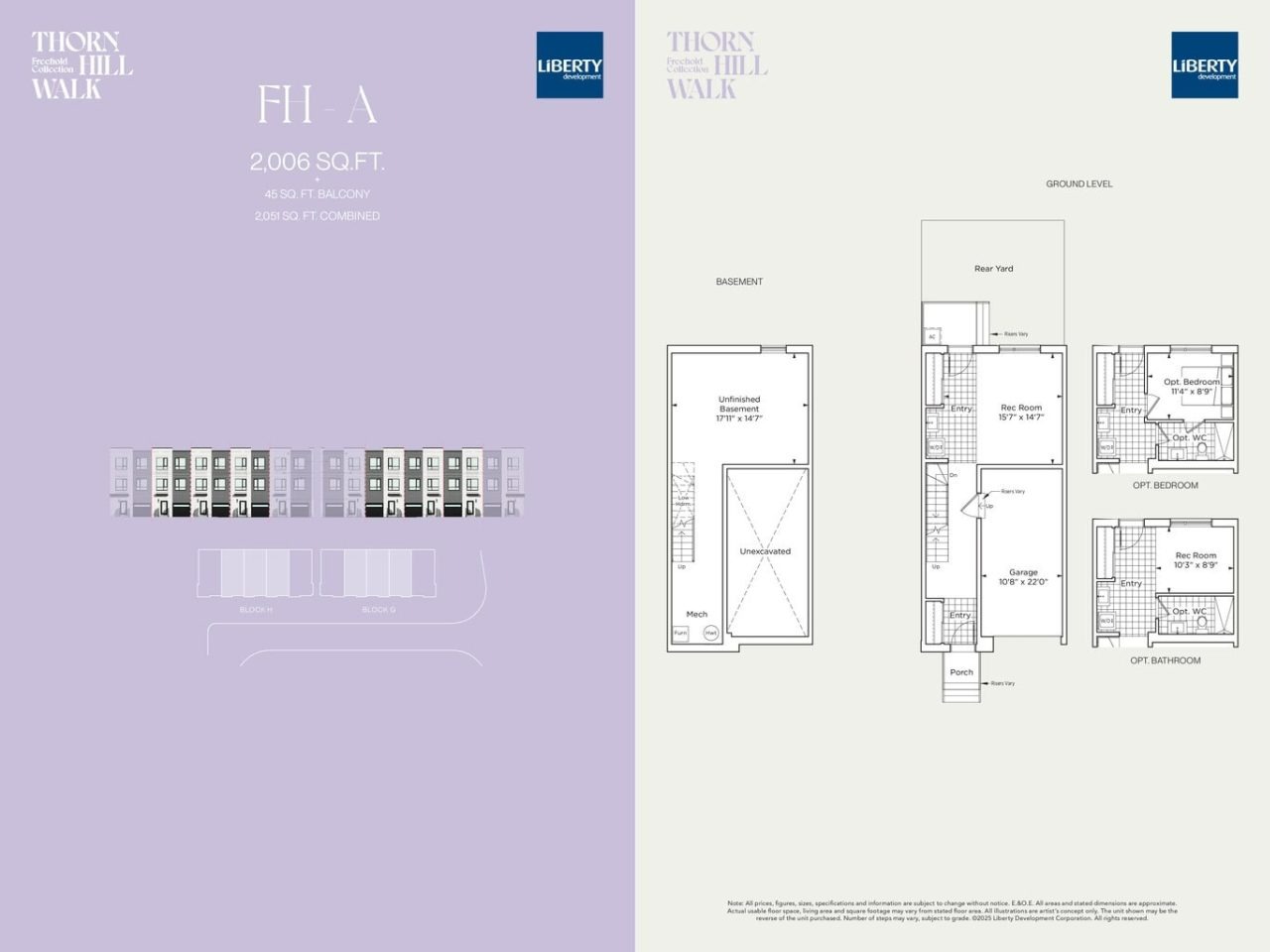 FH-A (Freehold Collection) floor plan
