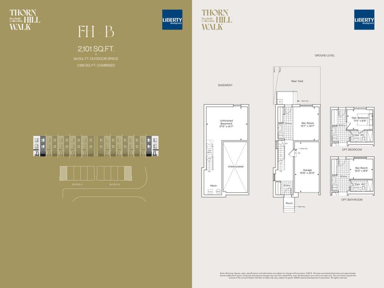 FH-B (Freehold Collection) floor plan