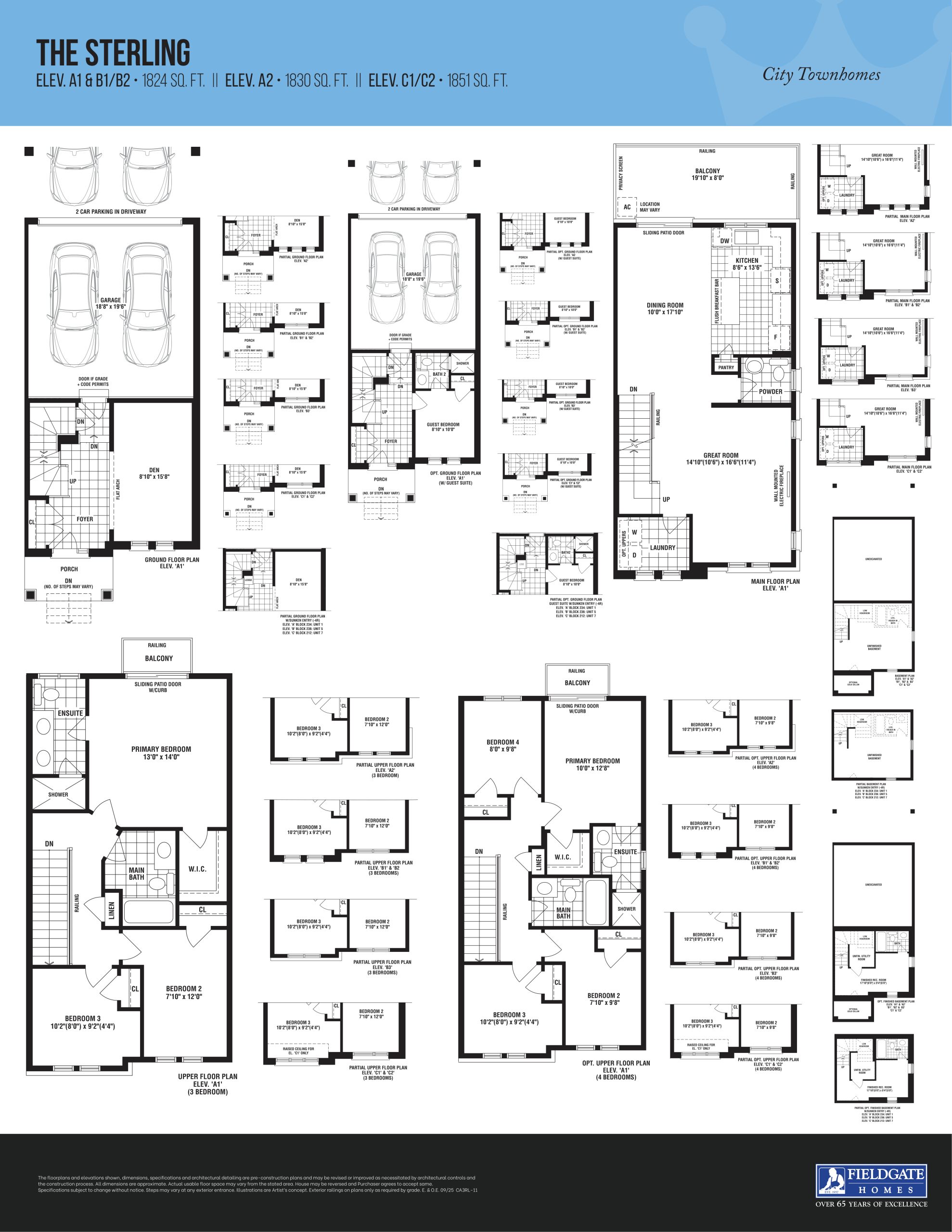 The Sterling floor plan