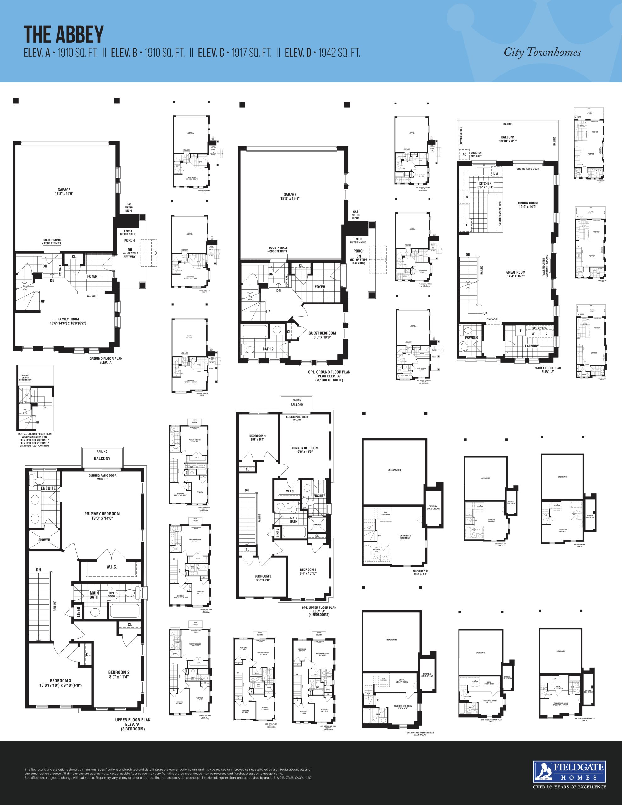 The Abbey floor plan