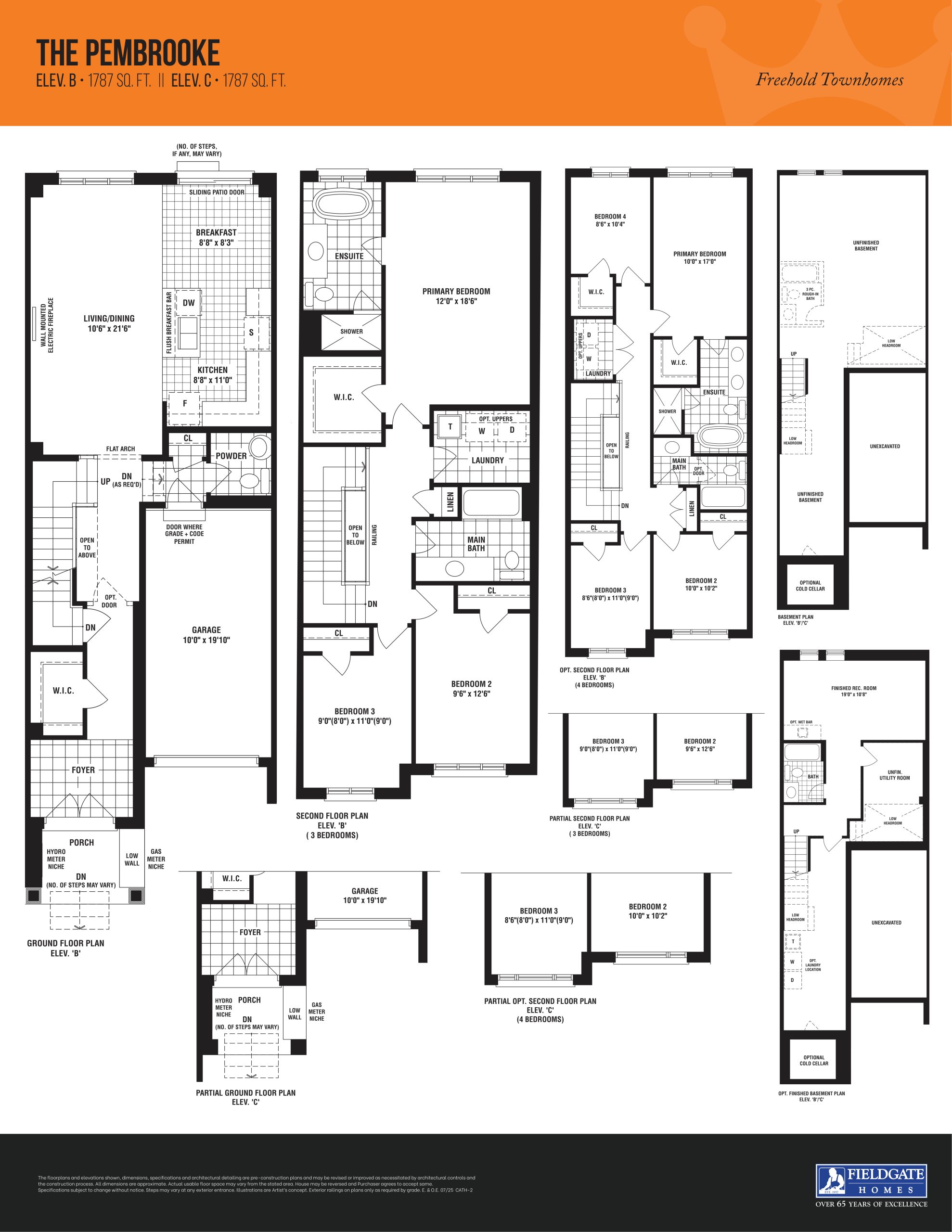 The Pembrooke floor plan
