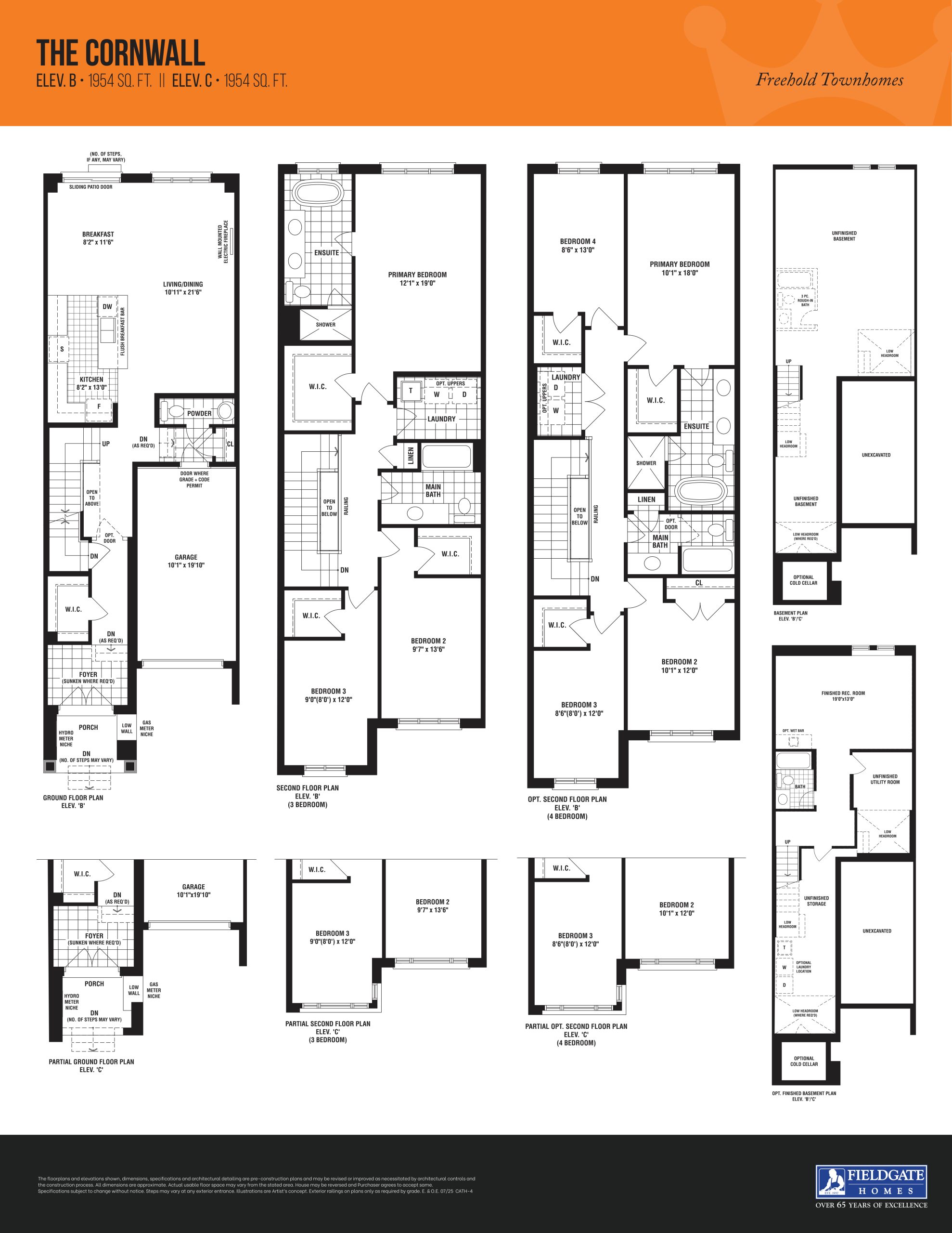 The Cornwall floor plan