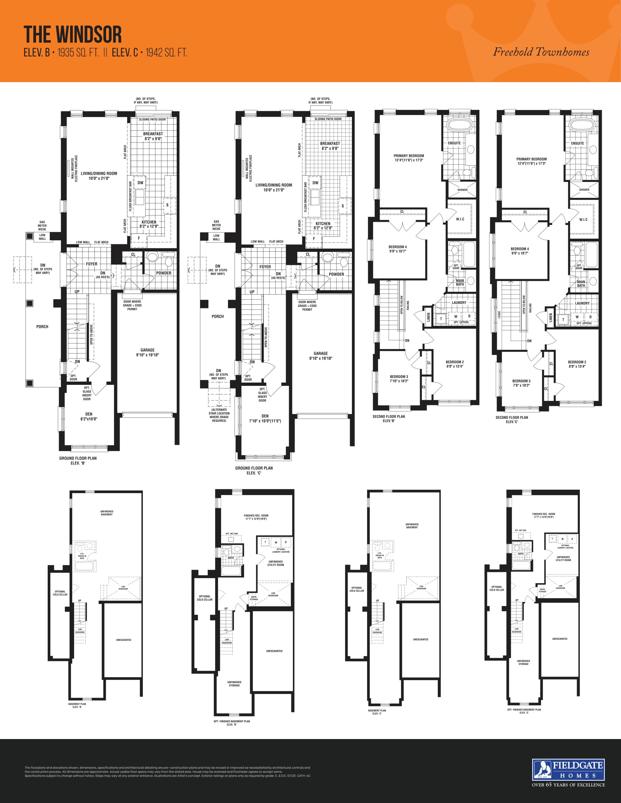 The Windsor floor plan