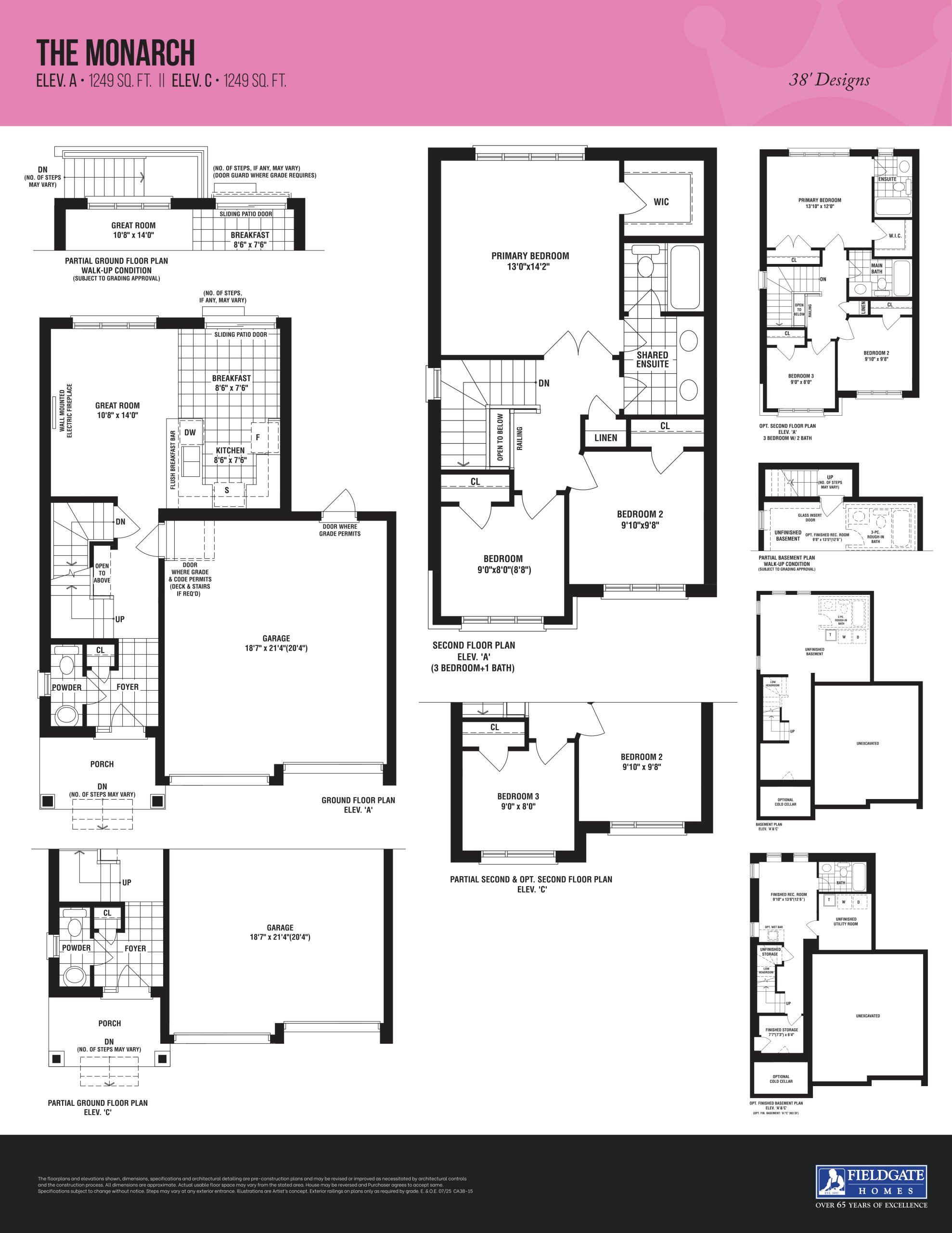 The Monarch floor plan