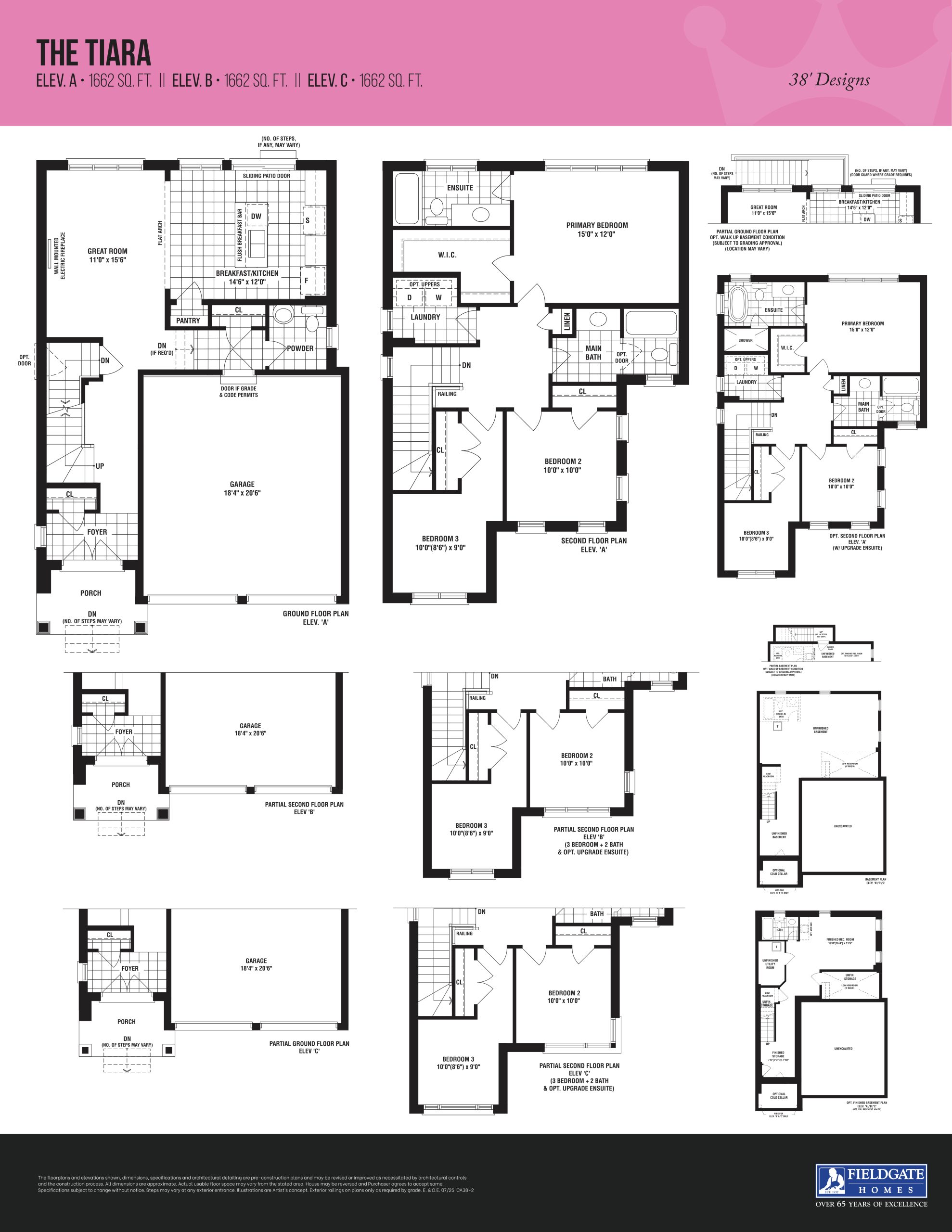 The Tiara floor plan