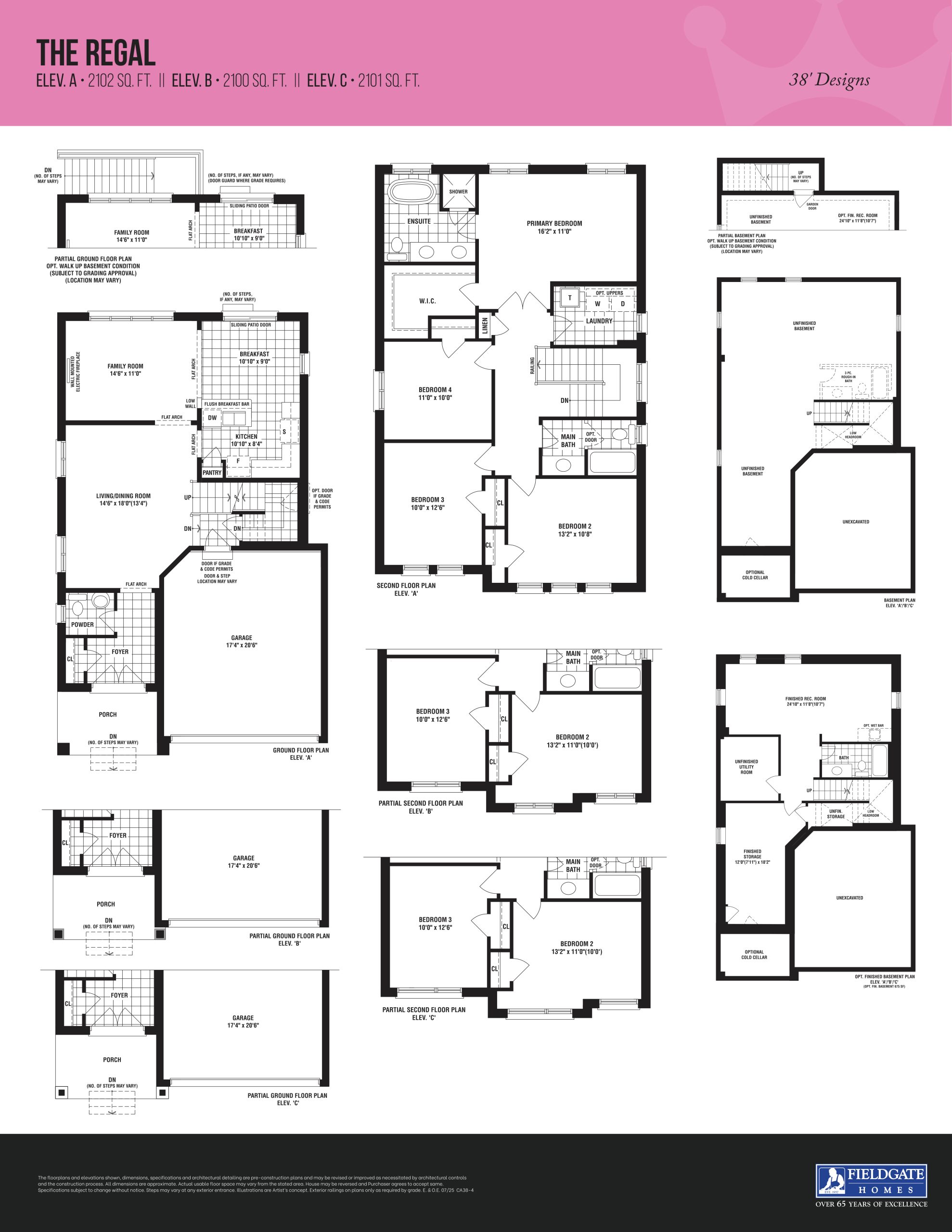 The Regal floor plan