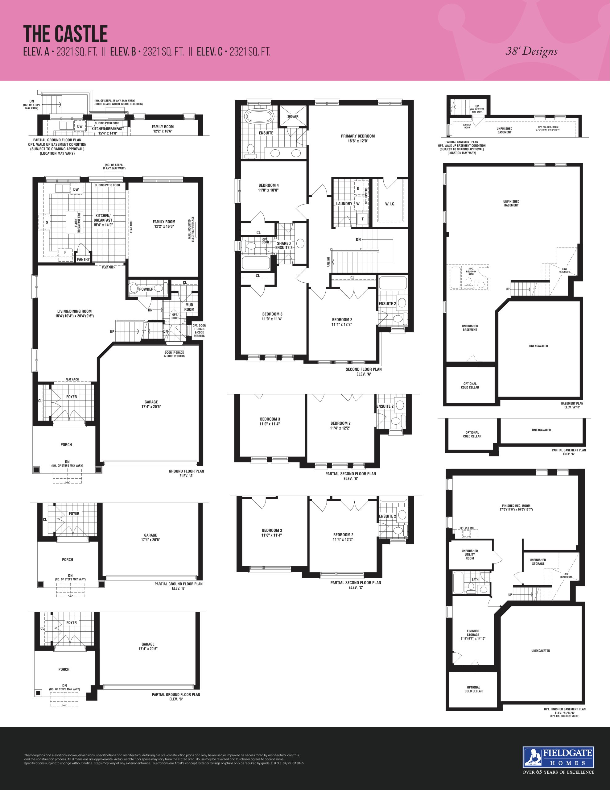 The Castle floor plan