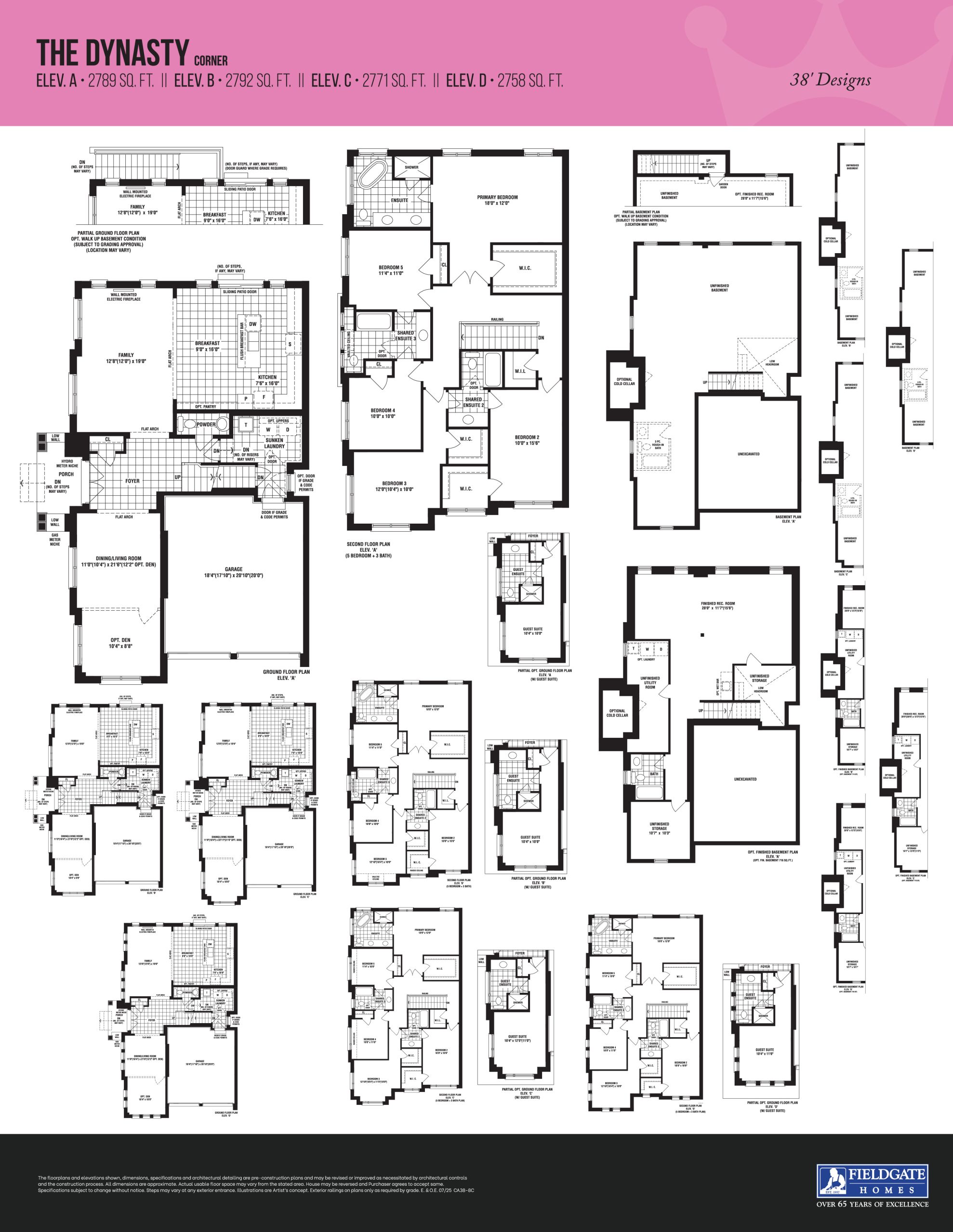 The Dynasty Corner floor plan