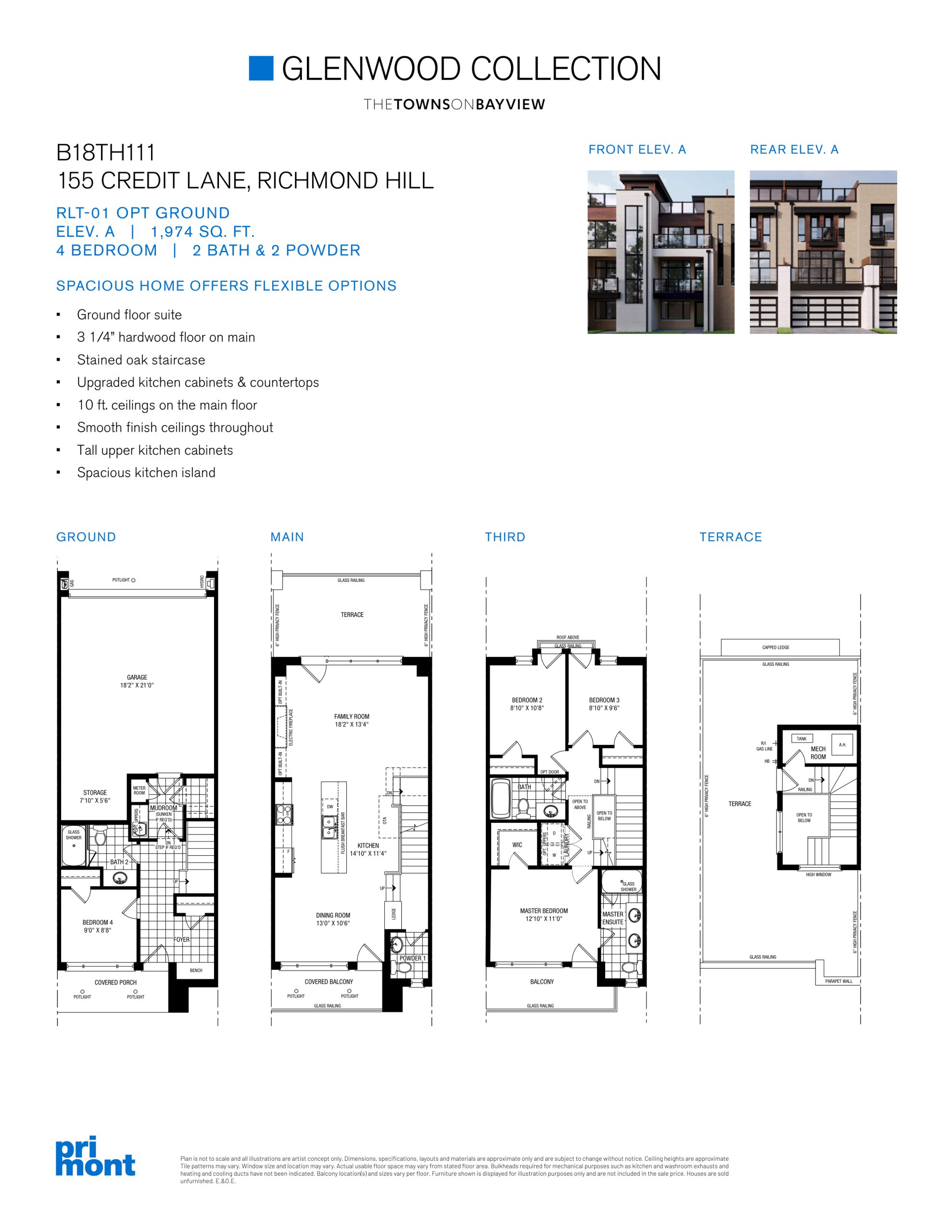 RLT-01 Elev A Lot 111 floor plan
