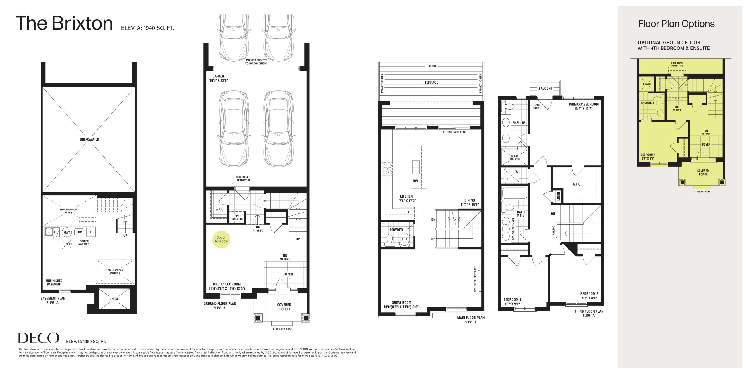 The Brixton floor plan