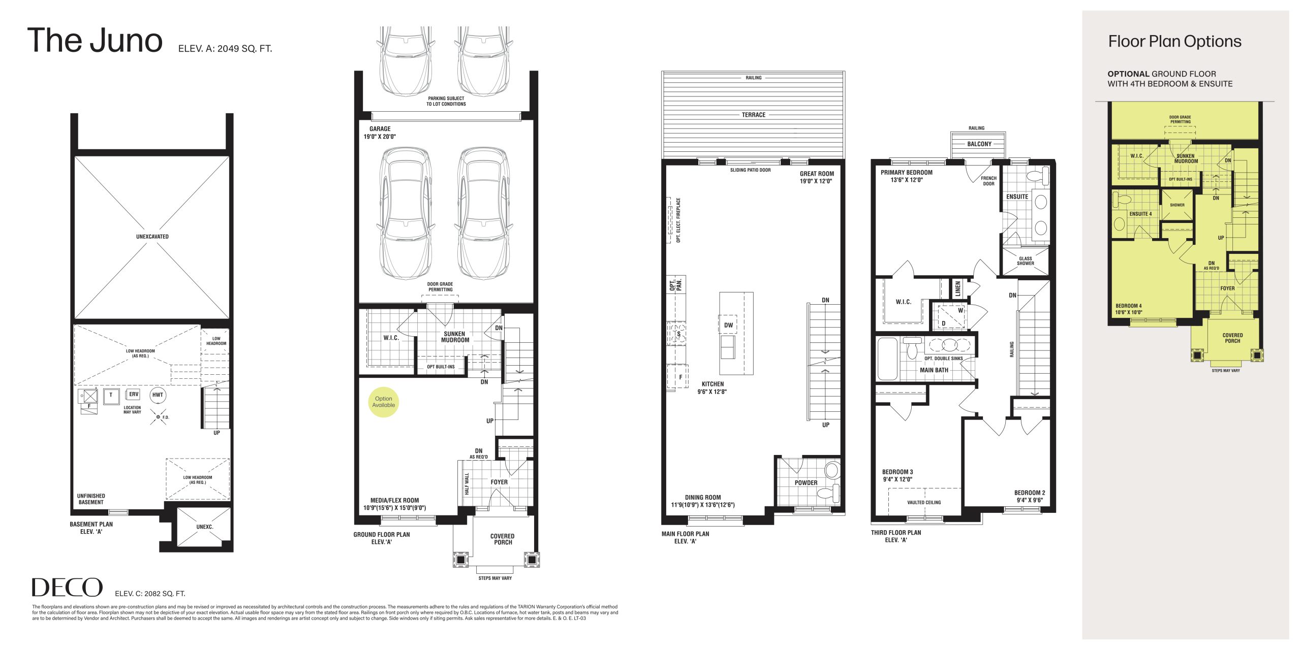 The Juno floor plan