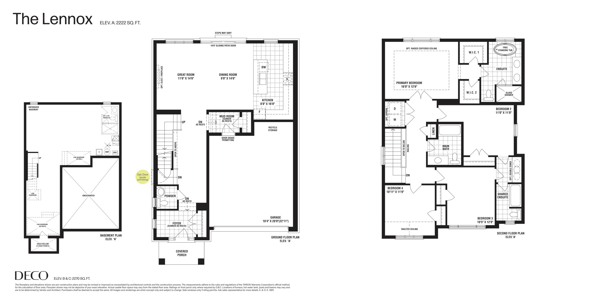 The Lennox floor plan