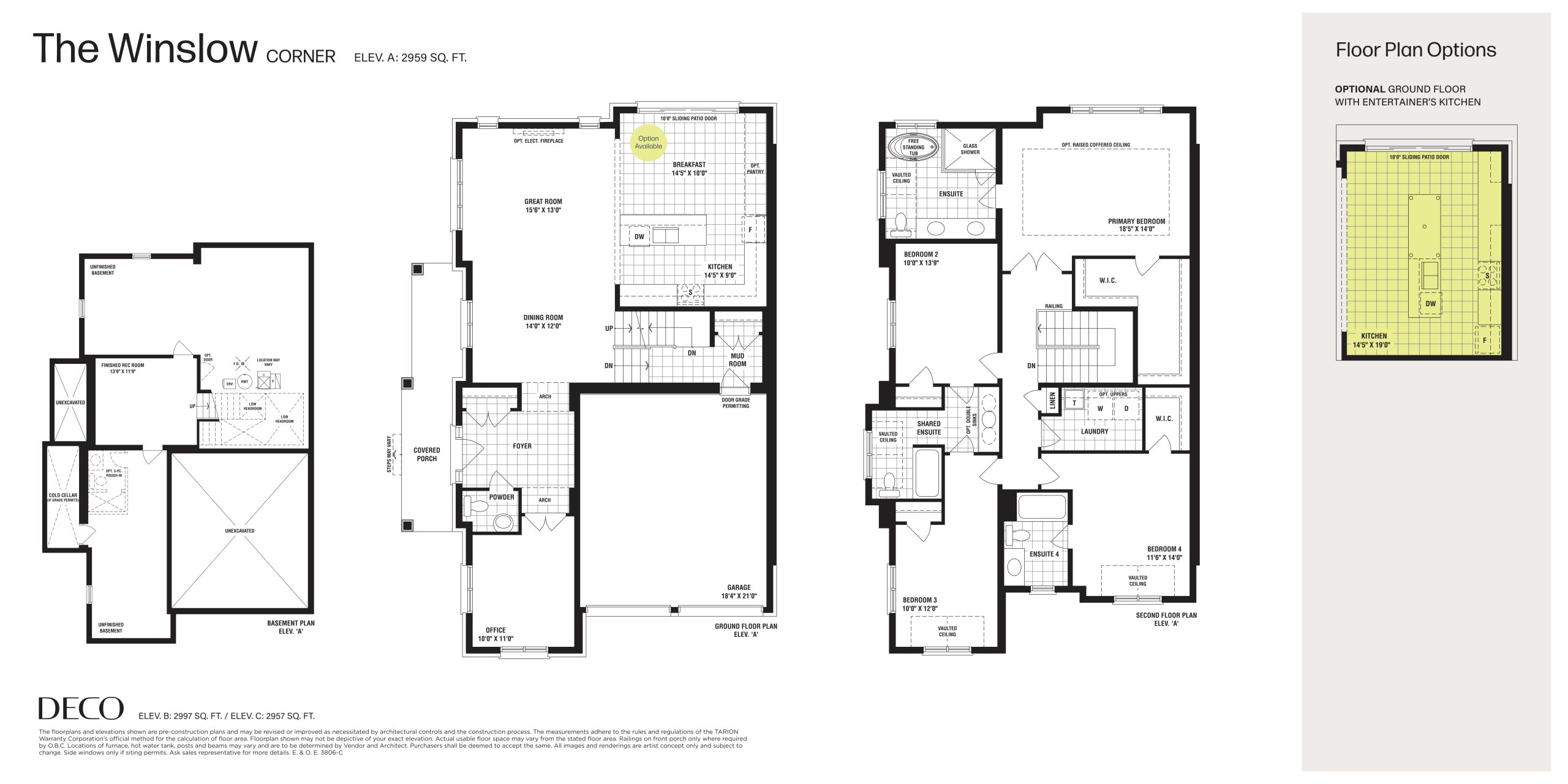The Winslow Corner floor plan