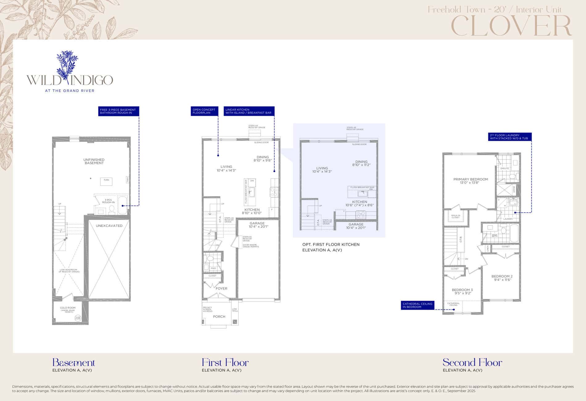 Clover floor plan