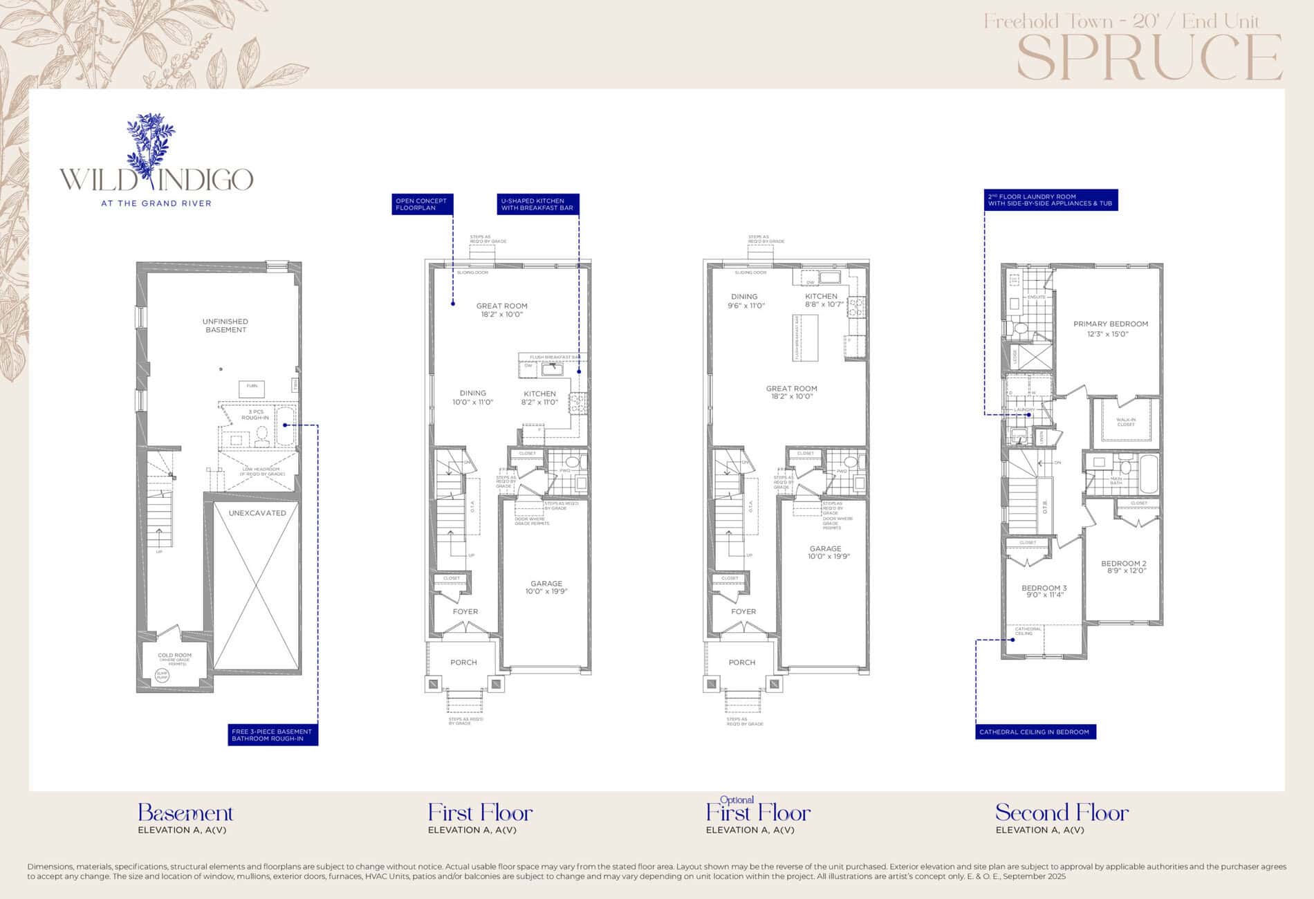 Spruce floor plan