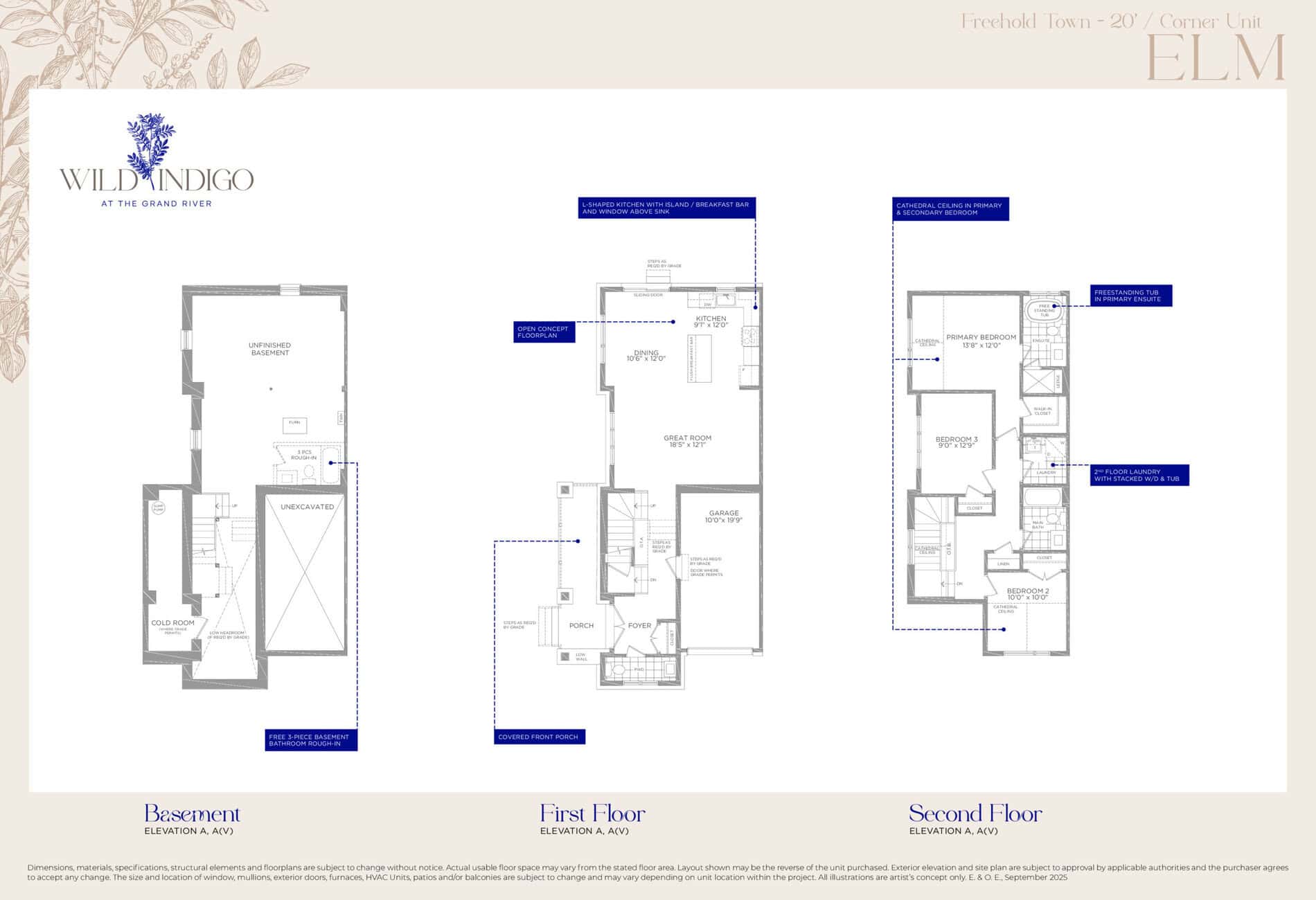 Elm floor plan