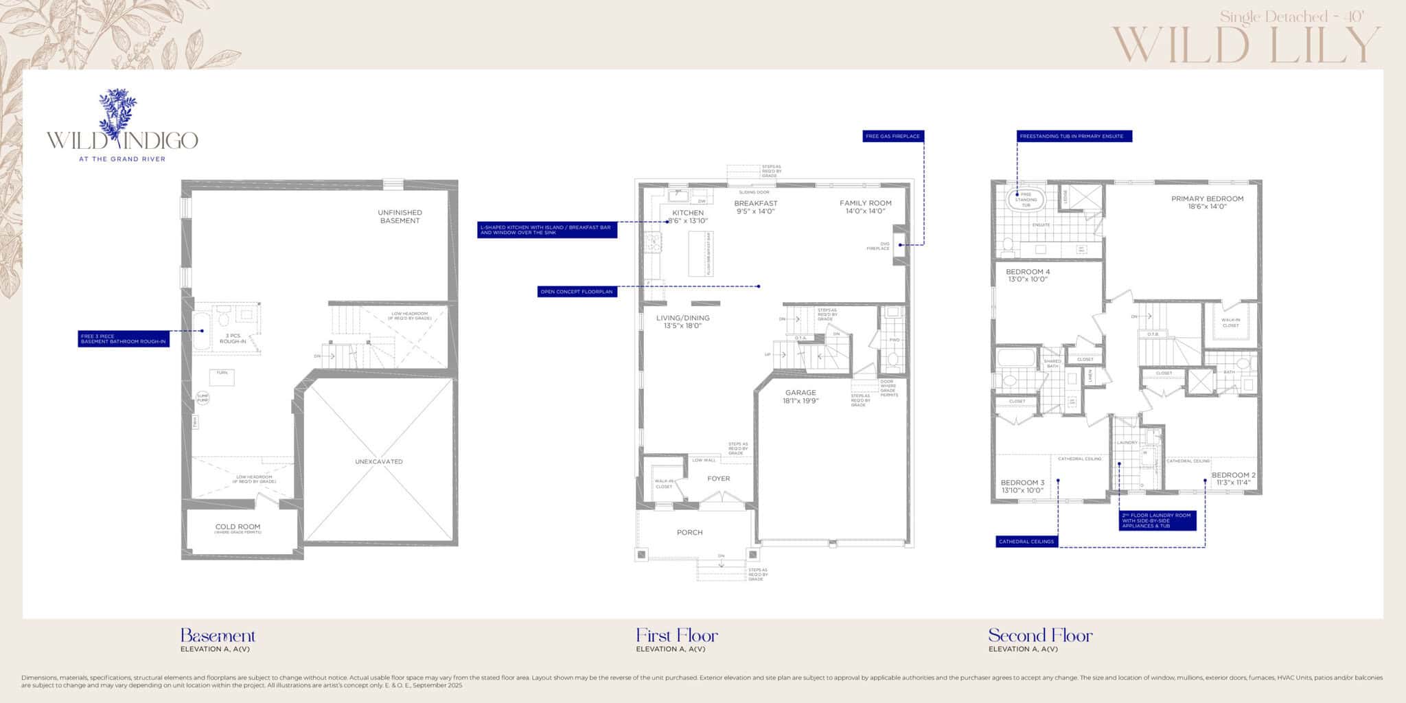 Wild Lily floor plan