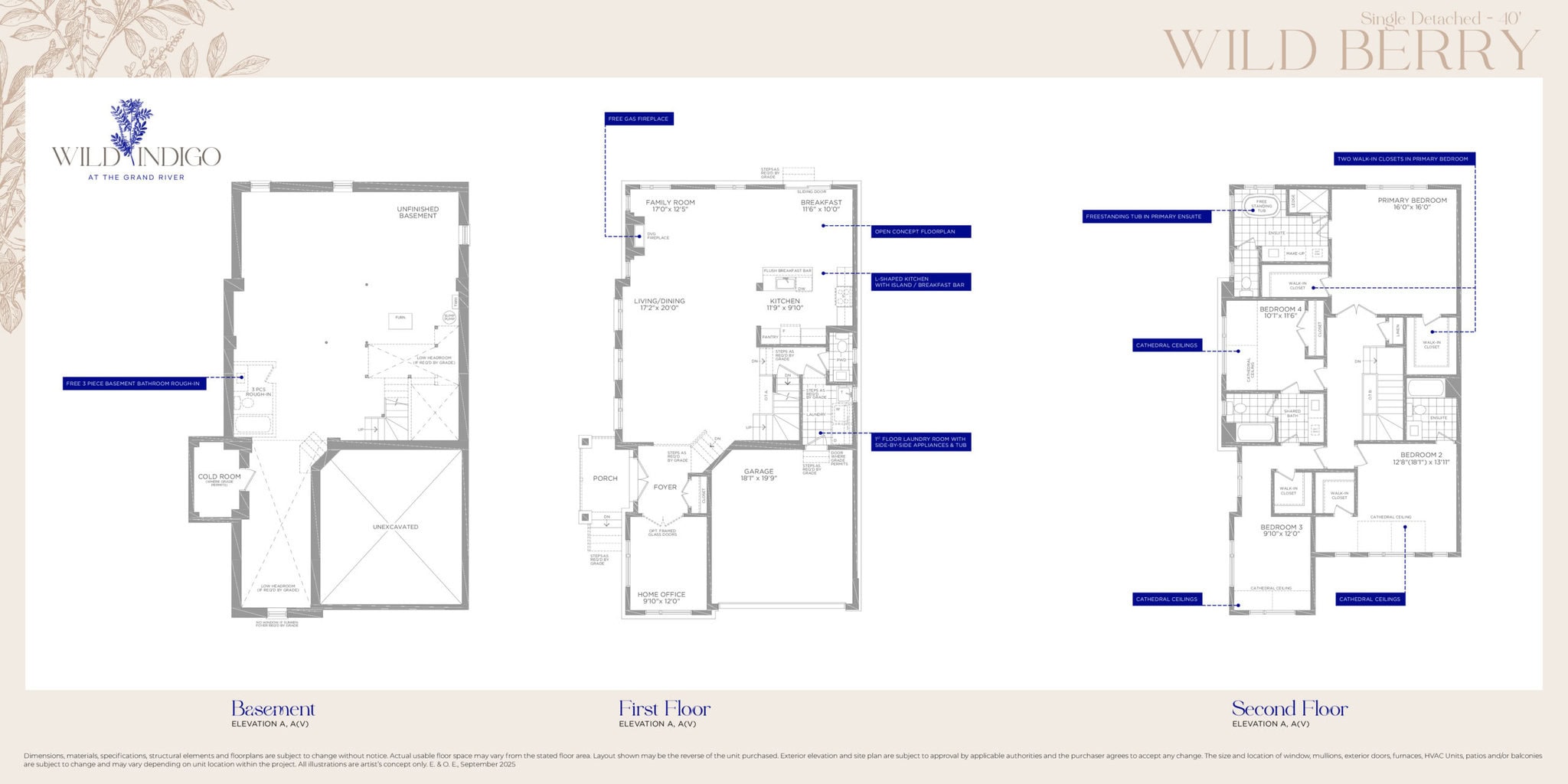 Wild Berry floor plan