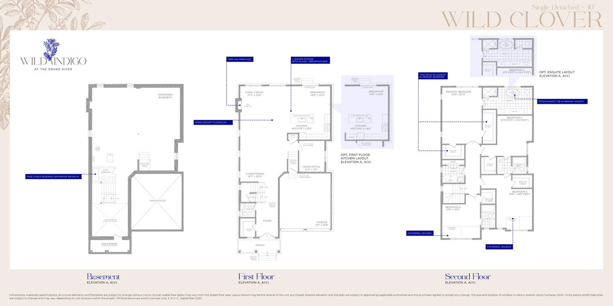 Wild Clover floor plan