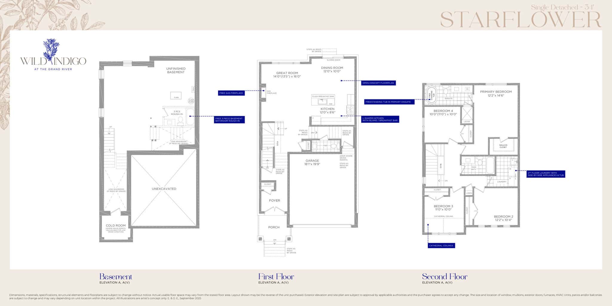Starflower floor plan