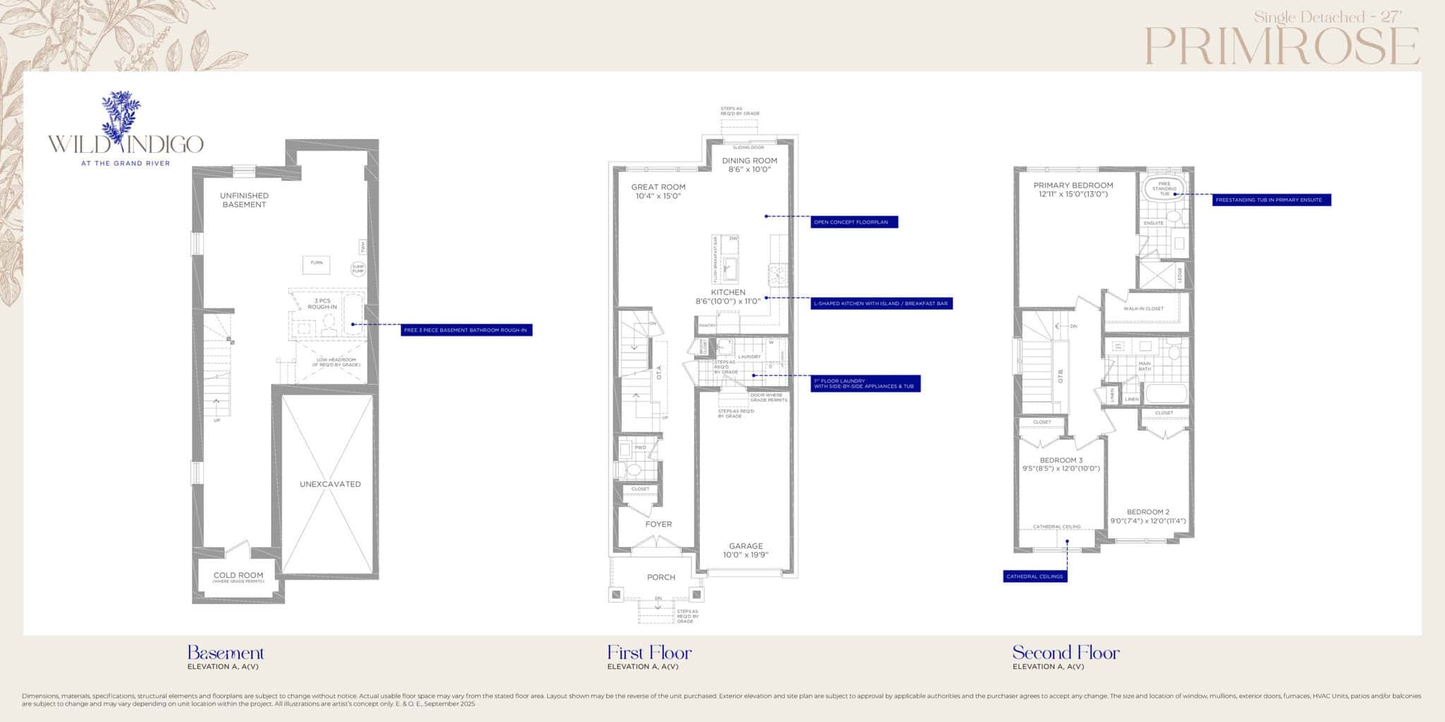 Primrose floor plan