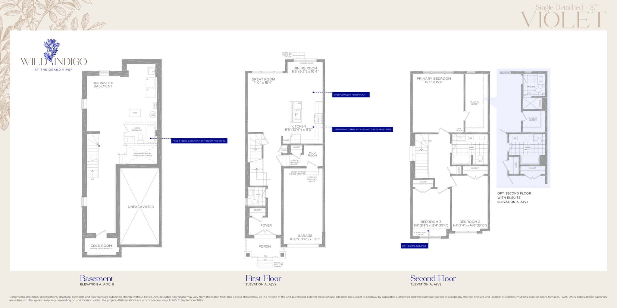 Violet floor plan