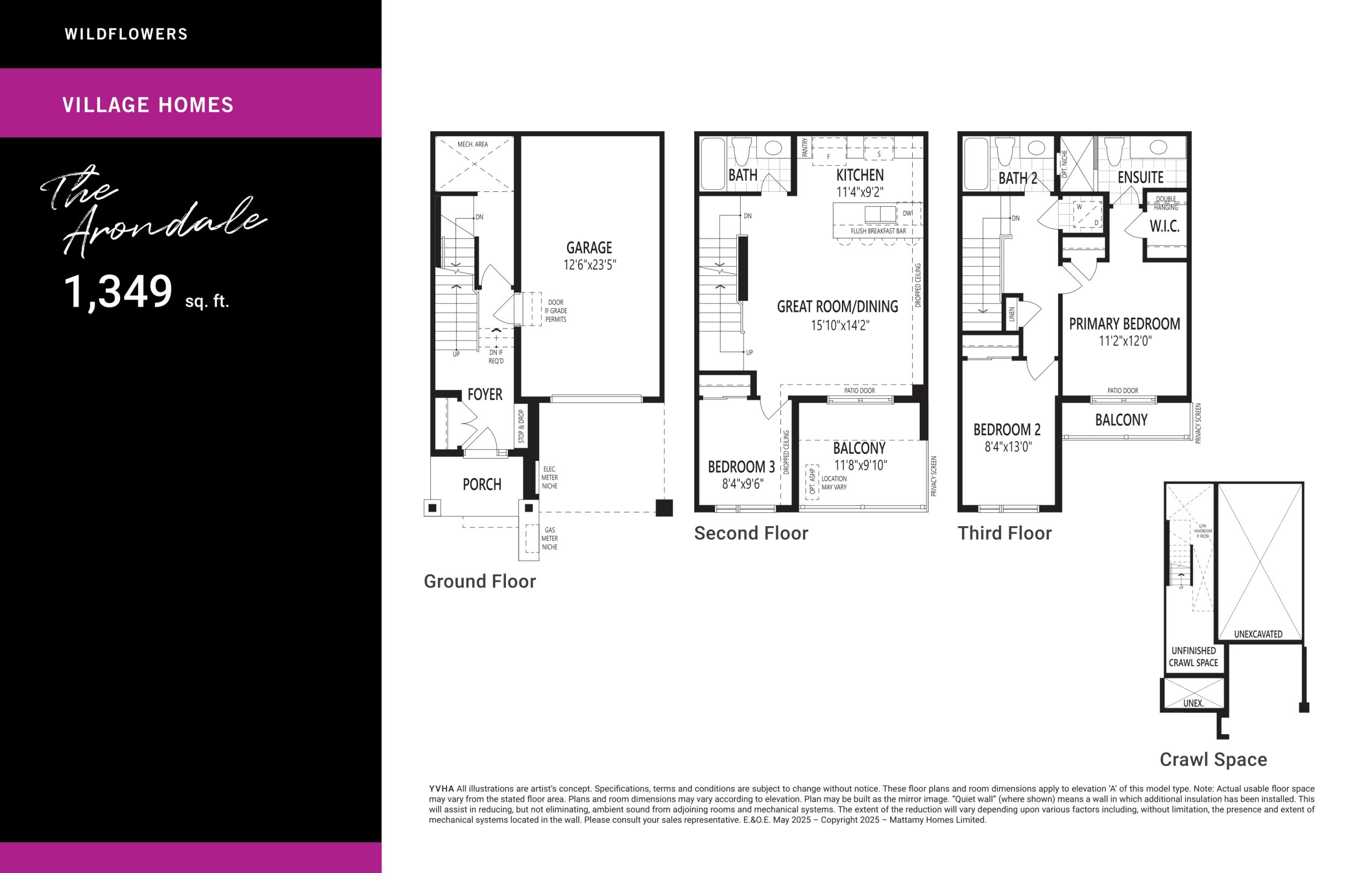 The Arondale floor plan